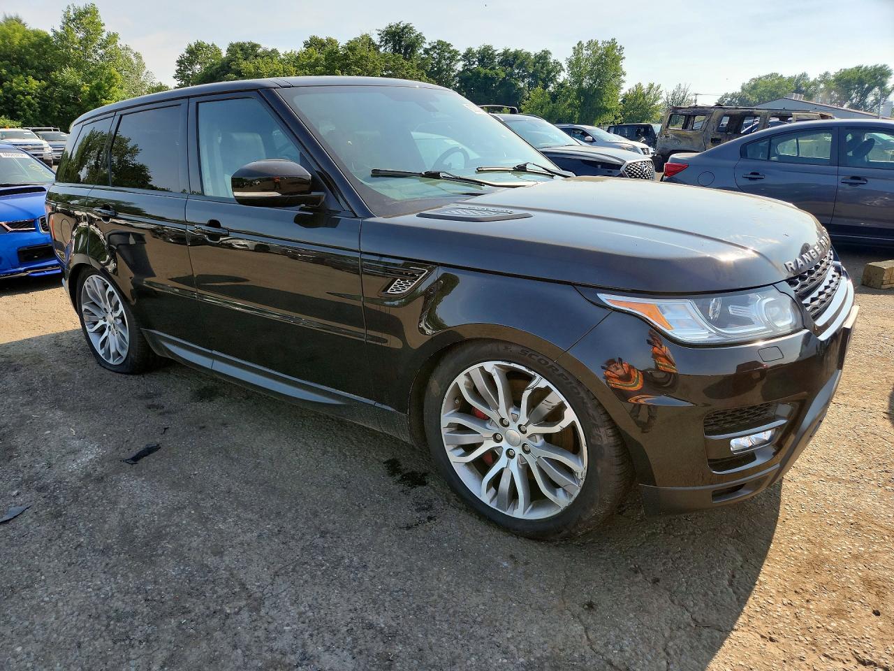 2015 Land Rover Range Rover Sport Sc Black vin: SALWR2TF0FA514891