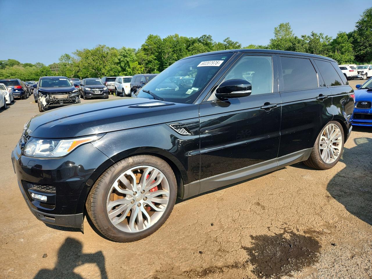 2015 Land Rover Range Rover Sport Sc Black vin: SALWR2TF0FA514891