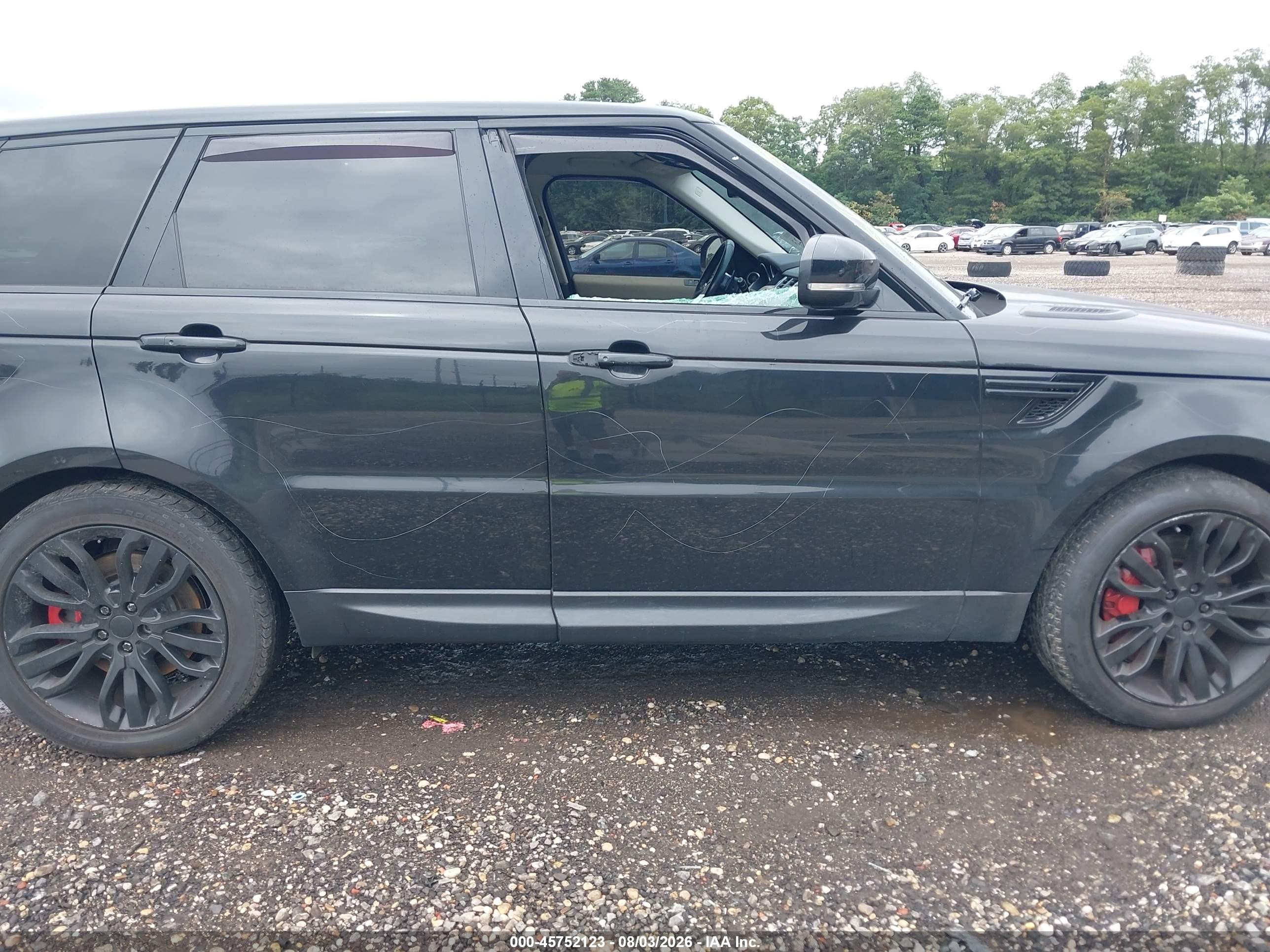2015 Land Rover Range Rover Sport 5.0l V8 Supercharged Black vin: SALWR2TF1FA504869