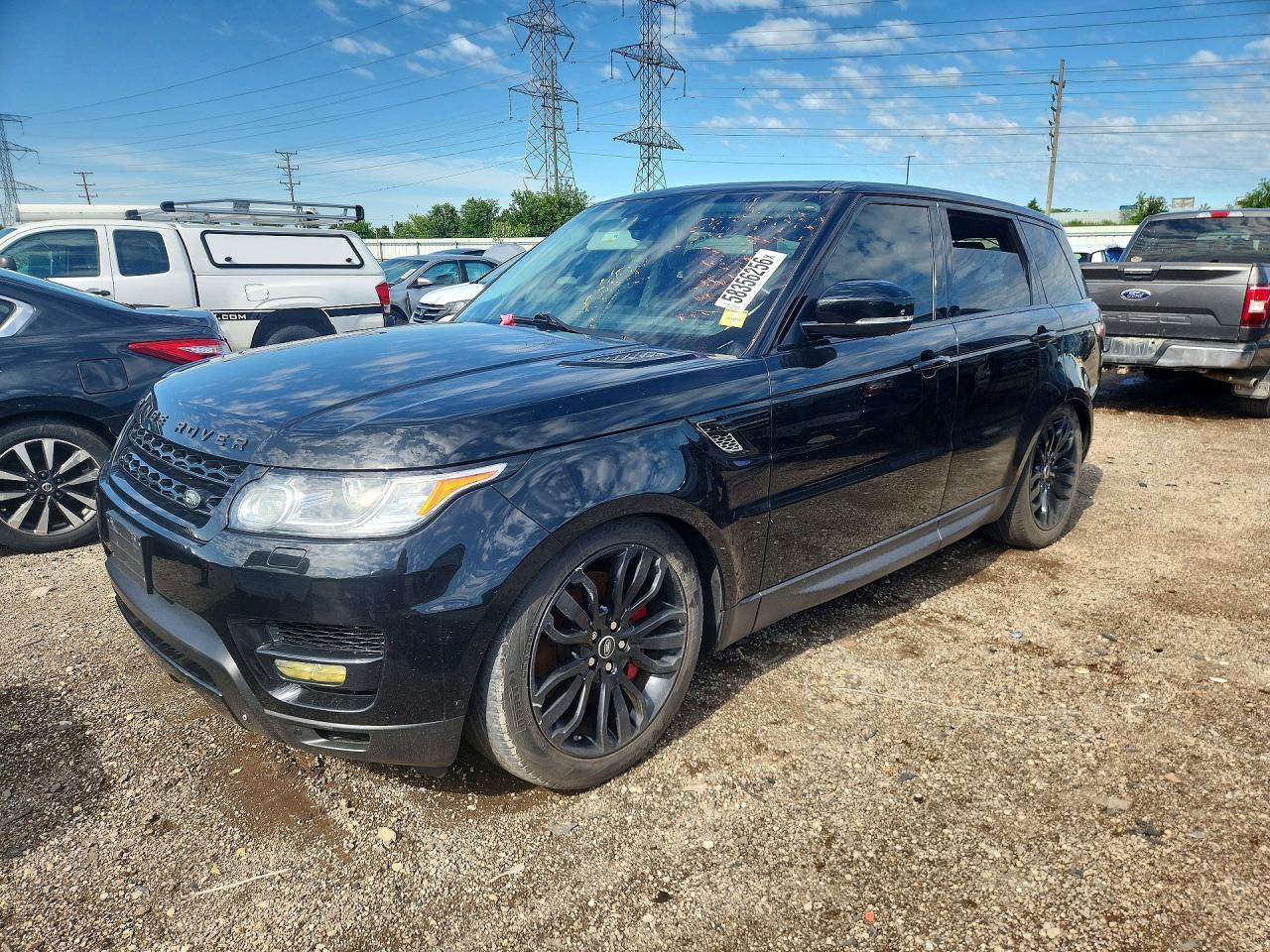 2014 Land Rover Range Rover Sport Sc Black vin: SALWR2TF2EA397524