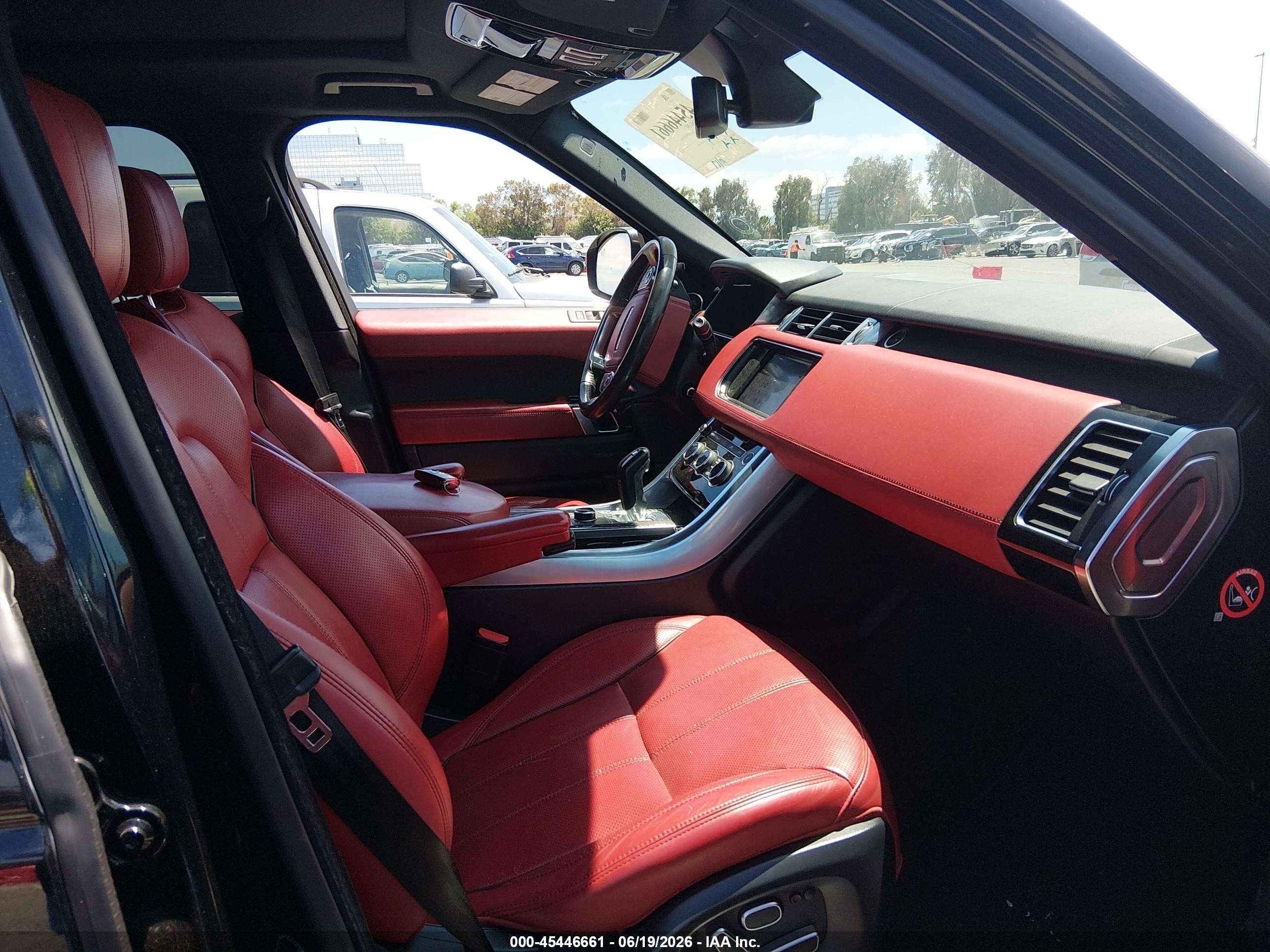 2015 Land Rover Range Rover Sport 5.0l V8 Supercharged Black vin: SALWR2TF3FA534097