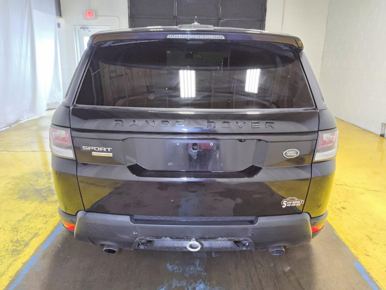 2015 Land Rover Range Rover Sport Sc Black vin: SALWR2TF4FA527482