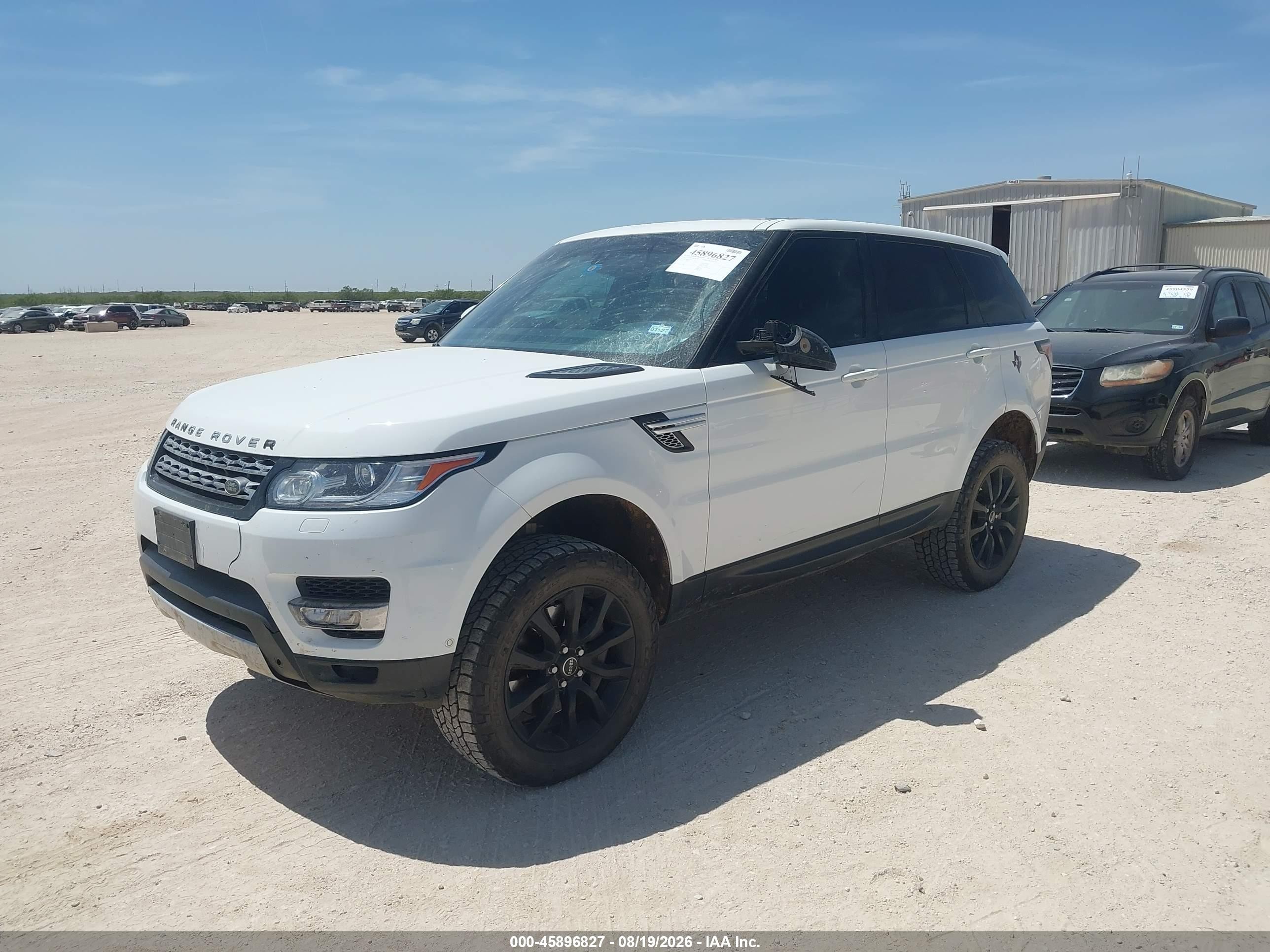 2014 Land Rover Range Rover Sport 5.0l V8 Supercharged White vin: SALWR2TF5EA383701