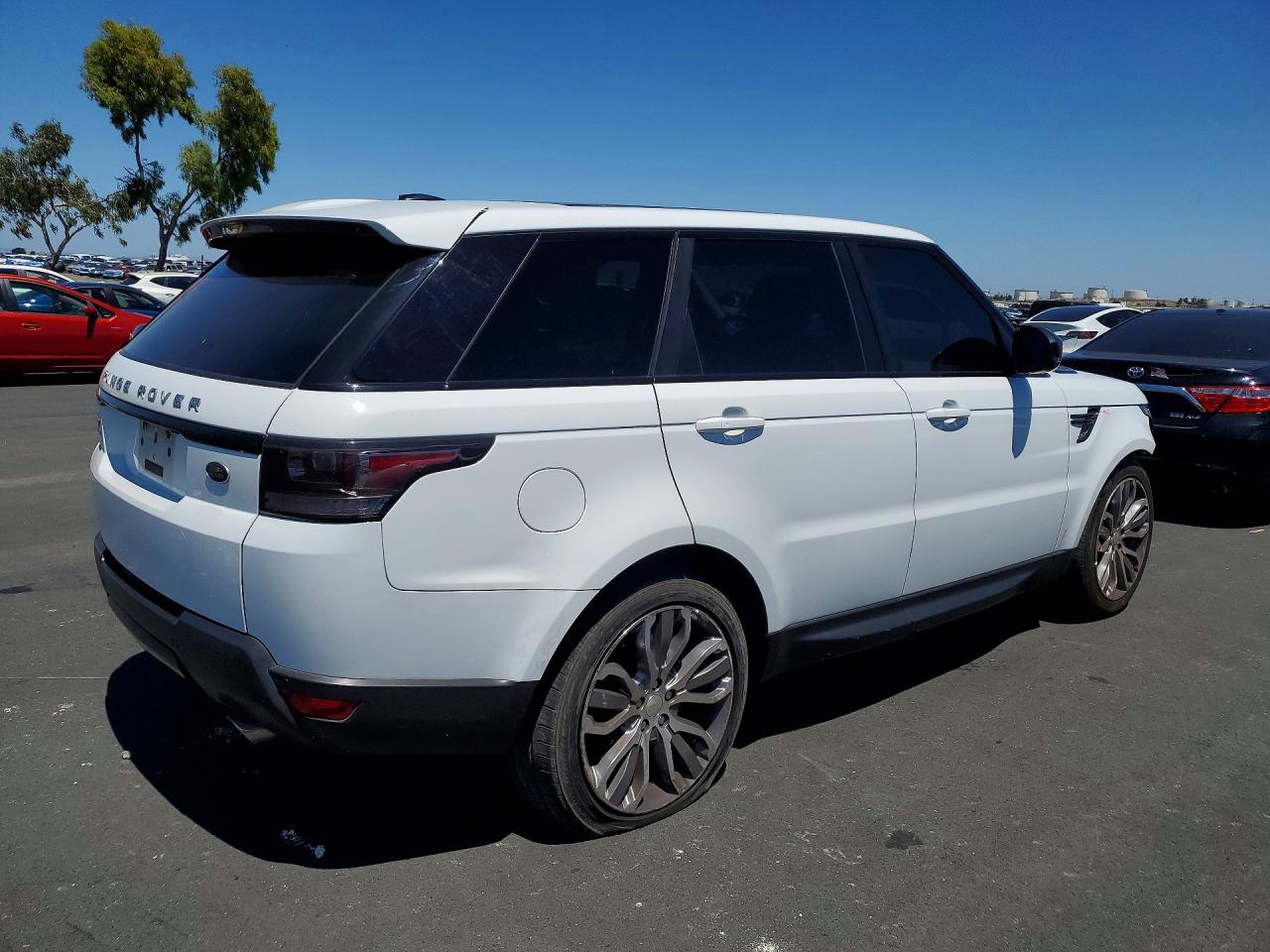 2014 Land Rover Range Rover Sport Sc White vin: SALWR2TF5EA394195