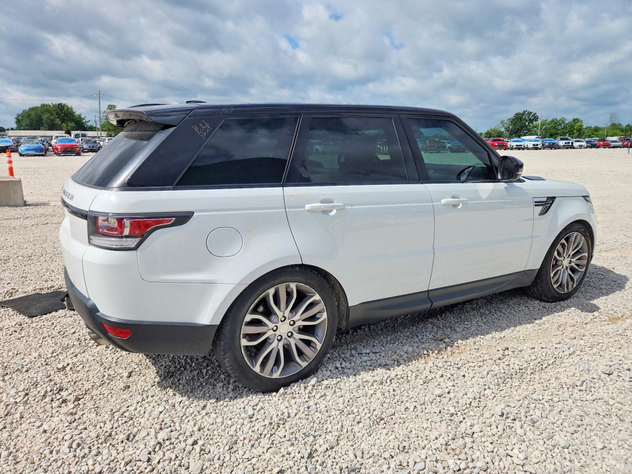 2015 Land Rover Range Rover Sport Sc White vin: SALWR2TF5FA606305
