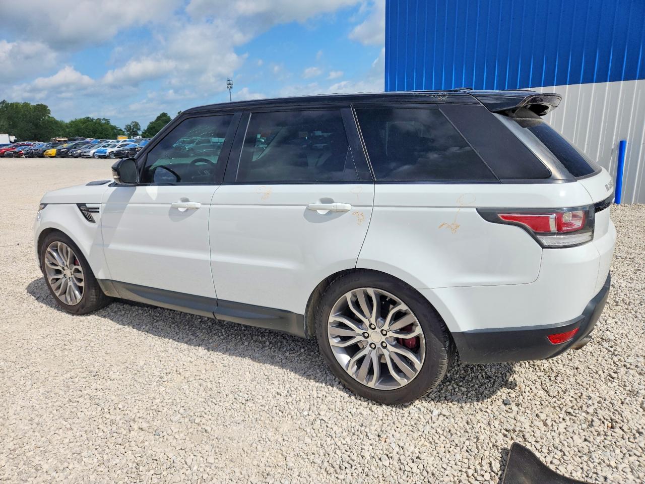 2015 Land Rover Range Rover Sport Sc White vin: SALWR2TF5FA606305