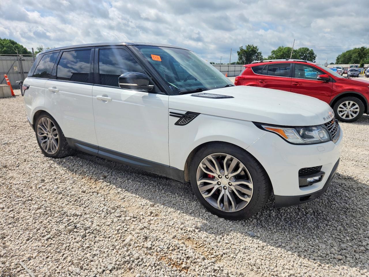 2015 Land Rover Range Rover Sport Sc White vin: SALWR2TF5FA606305
