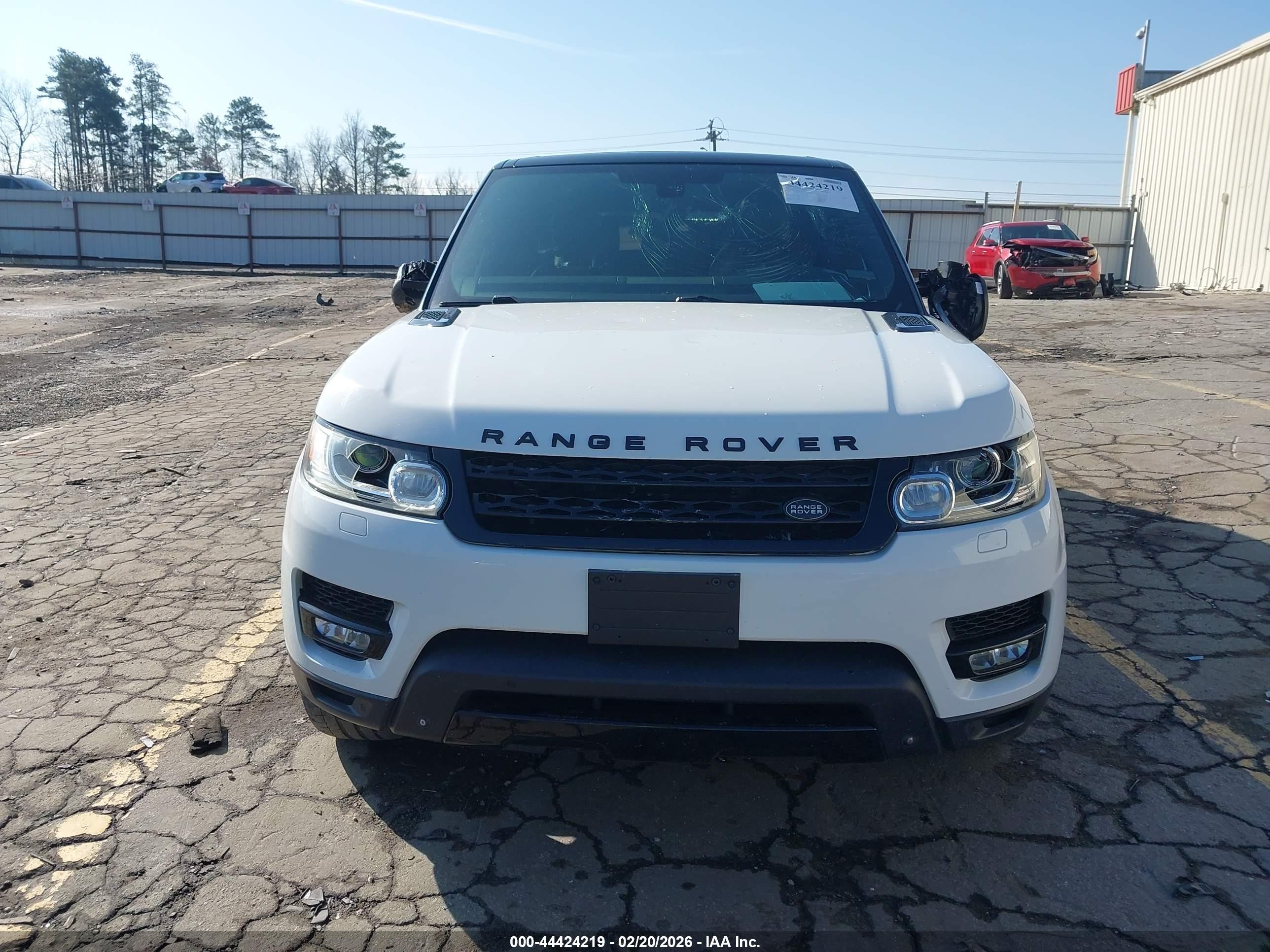 2015 Land Rover Range Rover Sport 5.0l V8 Supercharged White vin: SALWR2TF6FA517939