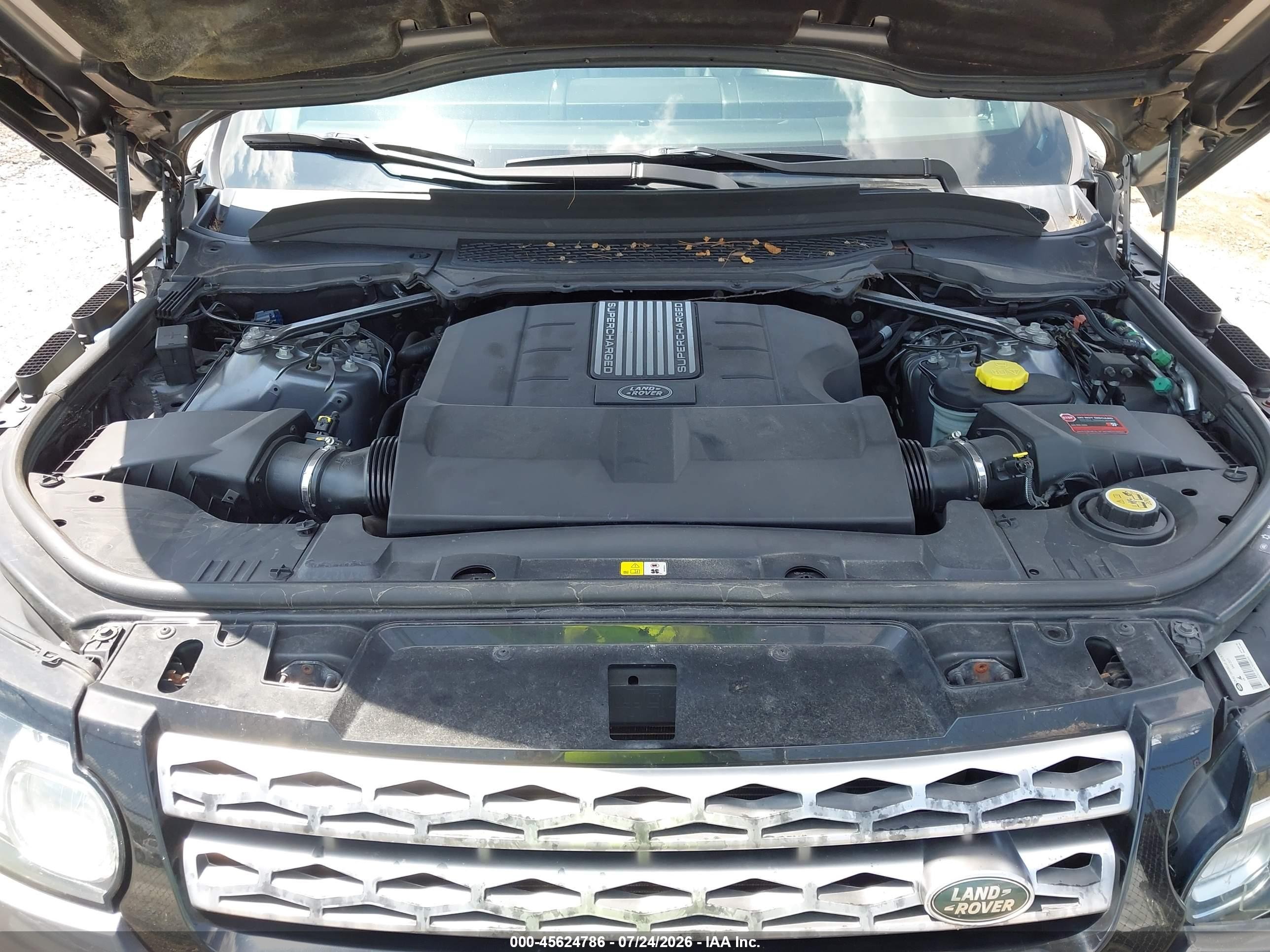 2015 Land Rover Range Rover Sport 5.0l V8 Supercharged Gray vin: SALWR2TF6FA528486