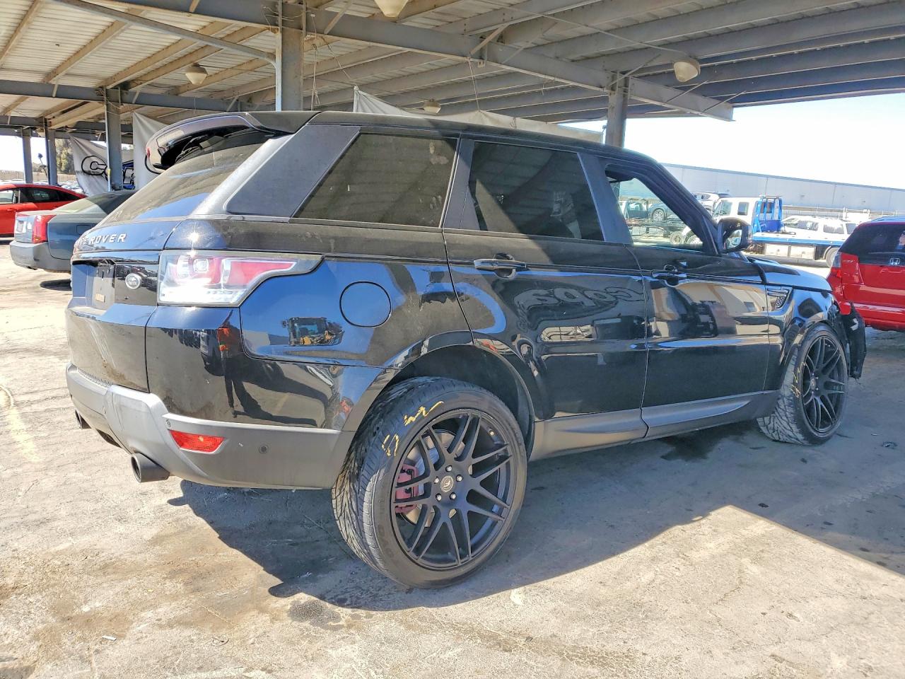 2015 Land Rover Range Rover Sport Sc Black vin: SALWR2TF6FA610864
