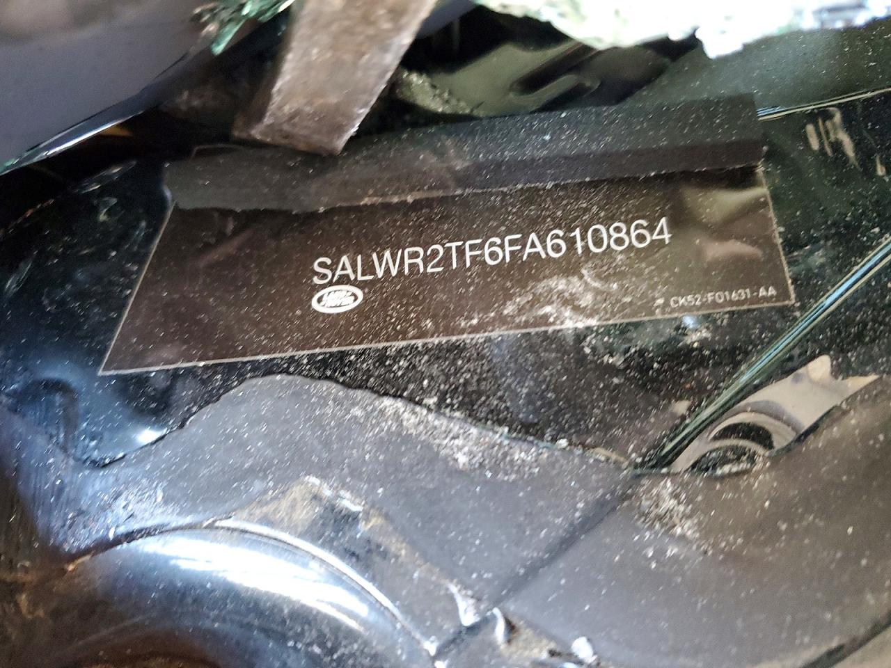 2015 Land Rover Range Rover Sport Sc Black vin: SALWR2TF6FA610864
