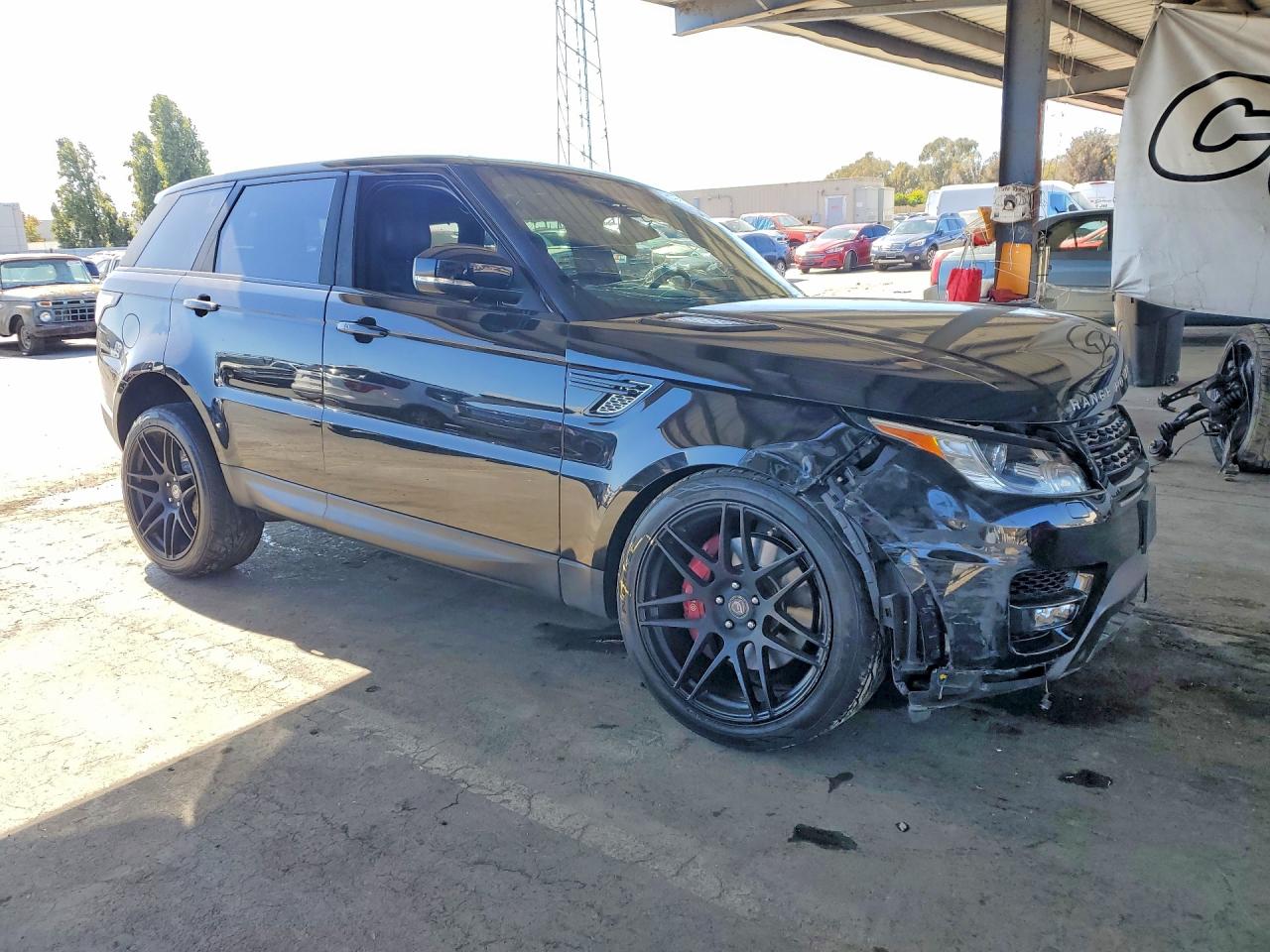 2015 Land Rover Range Rover Sport Sc Black vin: SALWR2TF6FA610864