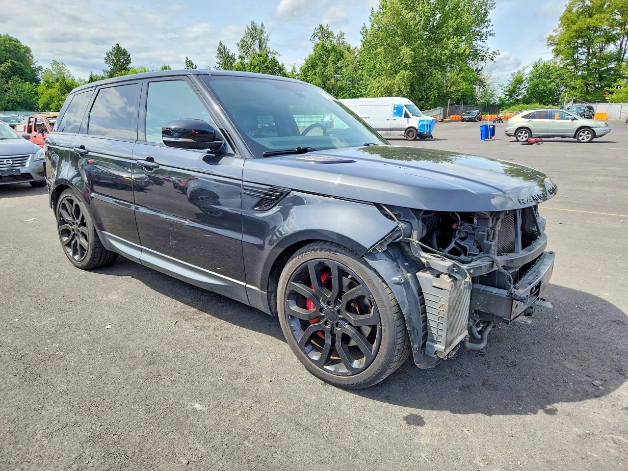 2014 Land Rover Range Rover Sport Sc Черный vin: SALWR2TF7EA382842
