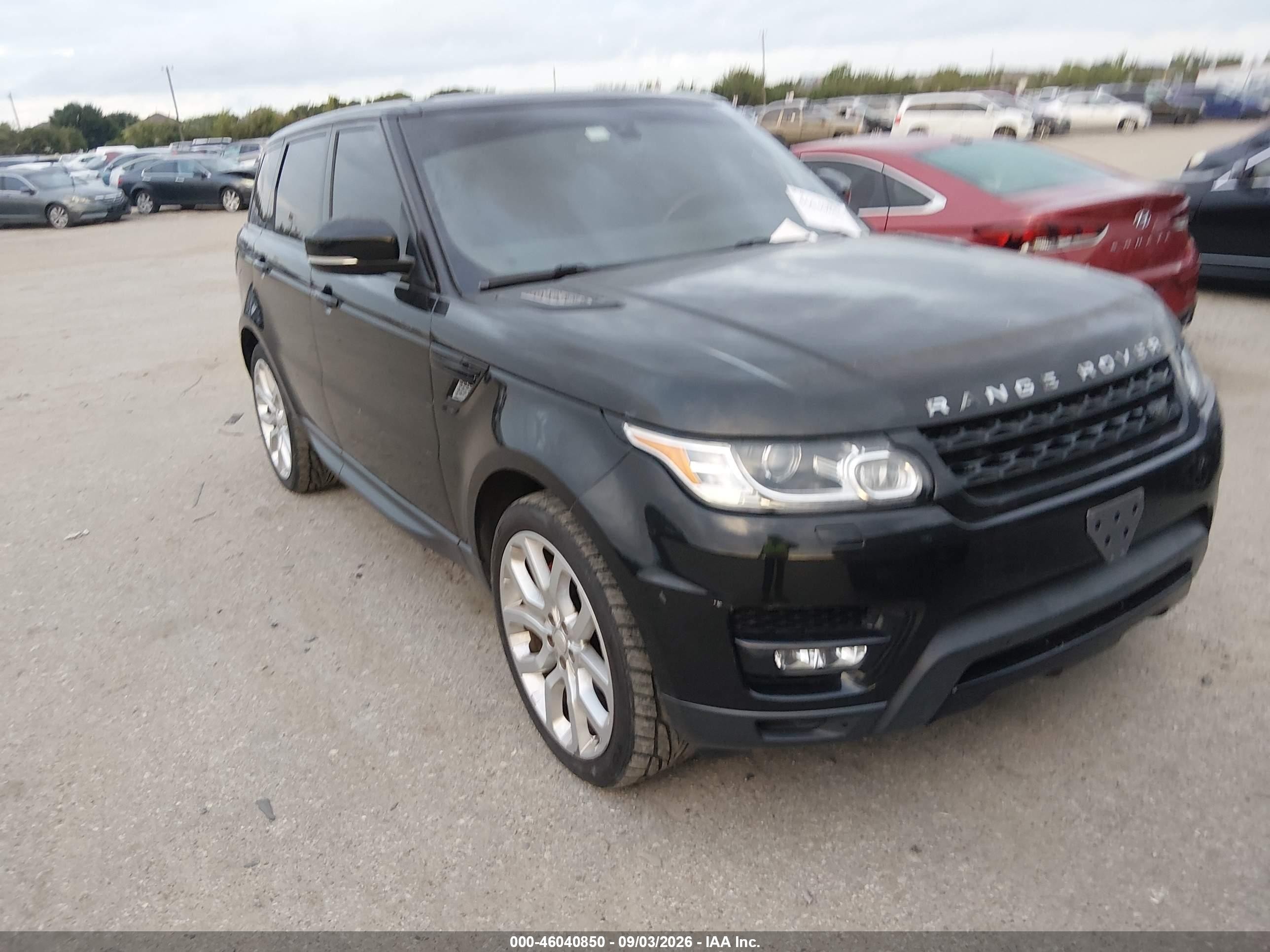 2014 Land Rover Range Rover Sport 5.0l V8 Supercharged Черный vin: SALWR2TF7EA387460