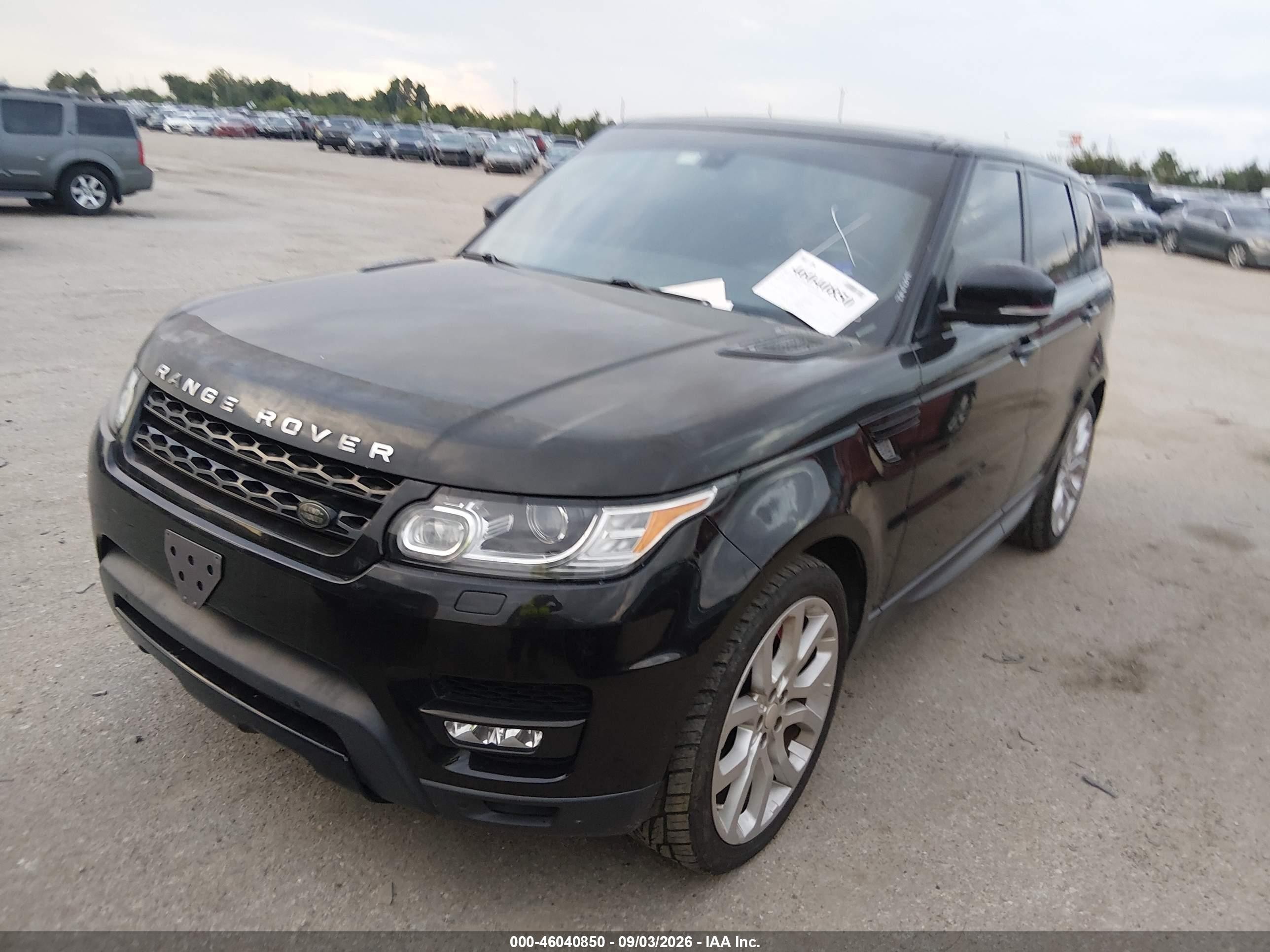 2014 Land Rover Range Rover Sport 5.0l V8 Supercharged Черный vin: SALWR2TF7EA387460