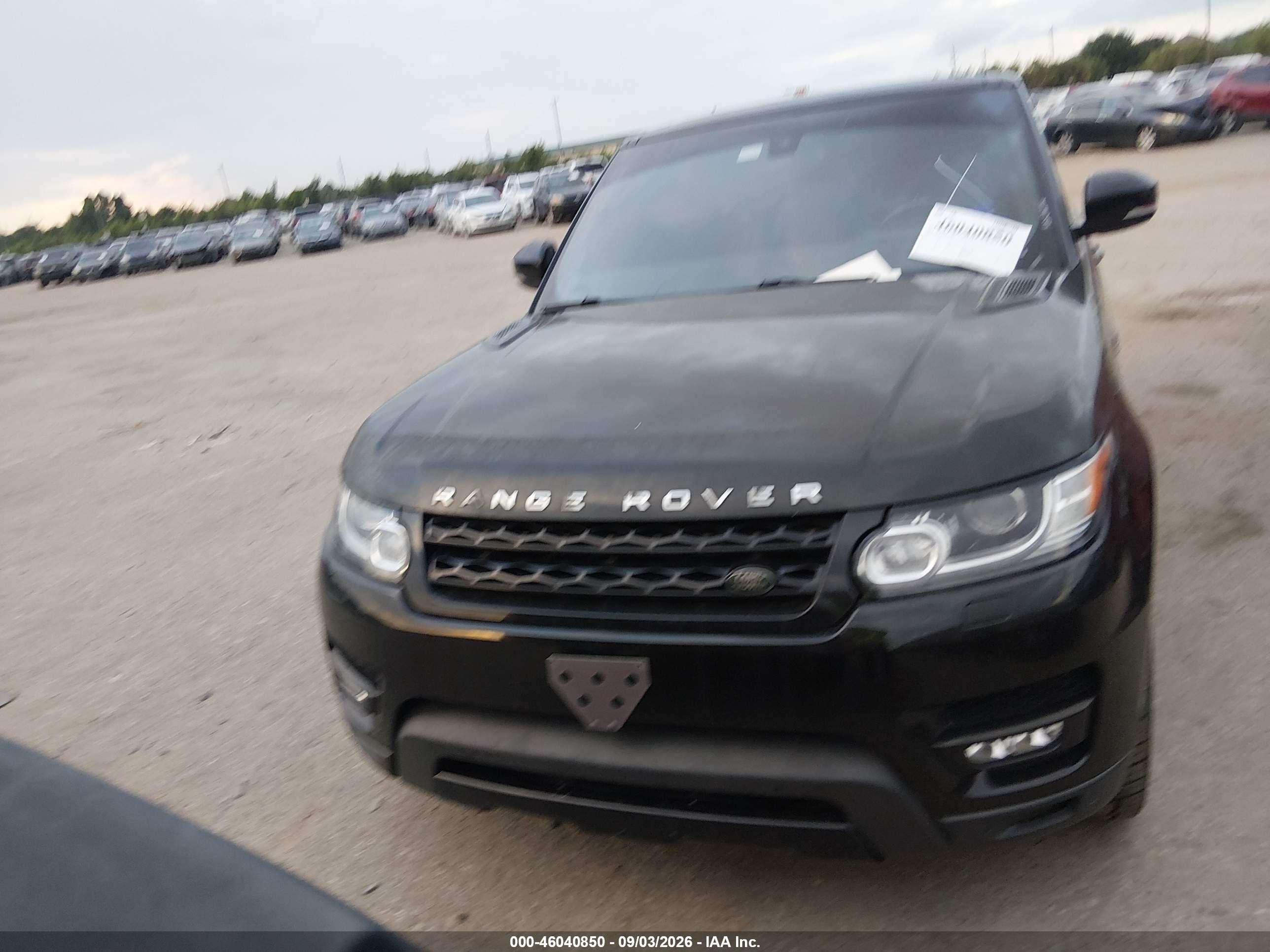 2014 Land Rover Range Rover Sport 5.0l V8 Supercharged Черный vin: SALWR2TF7EA387460