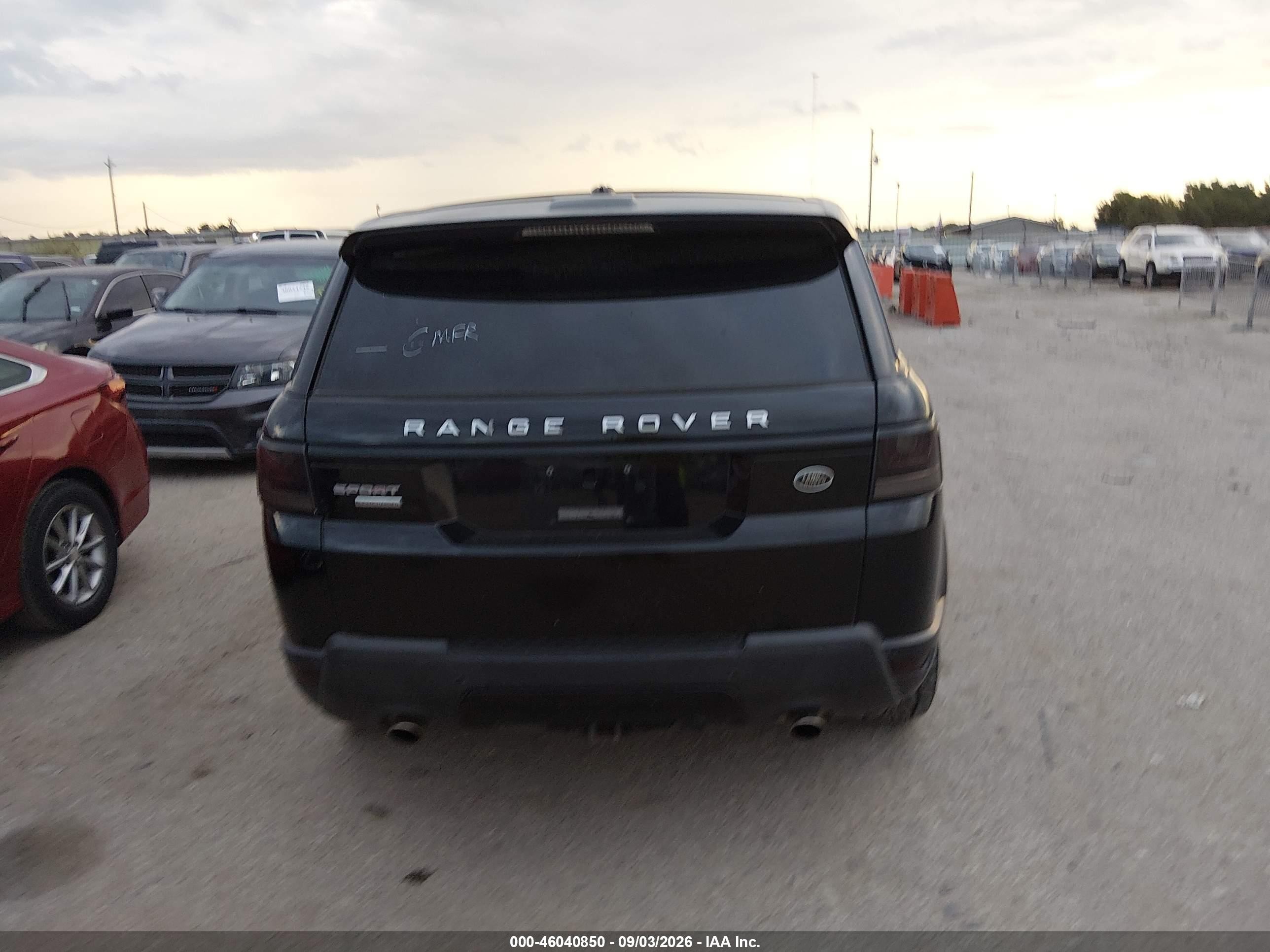 2014 Land Rover Range Rover Sport 5.0l V8 Supercharged Черный vin: SALWR2TF7EA387460