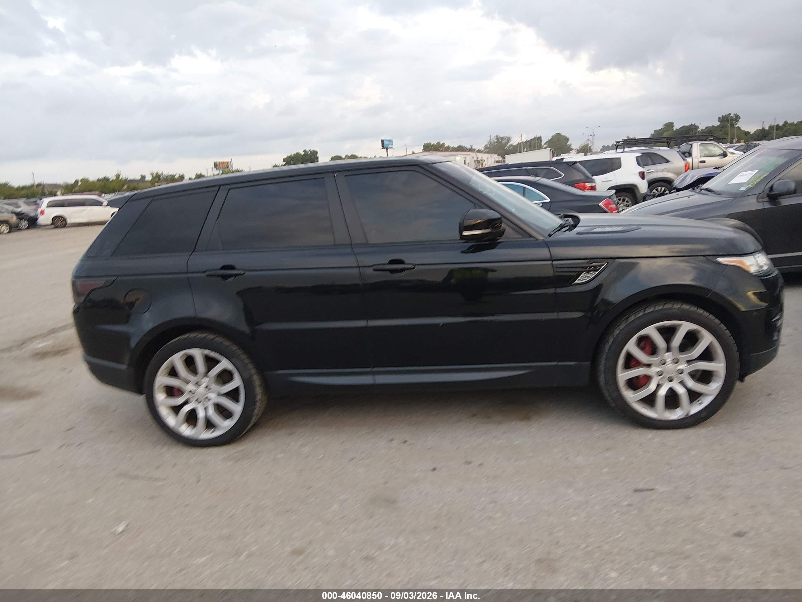 2014 Land Rover Range Rover Sport 5.0l V8 Supercharged Черный vin: SALWR2TF7EA387460