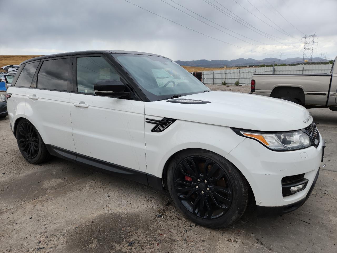 2015 Land Rover Range Rover Sport Sc White vin: SALWR2TF8FA606573