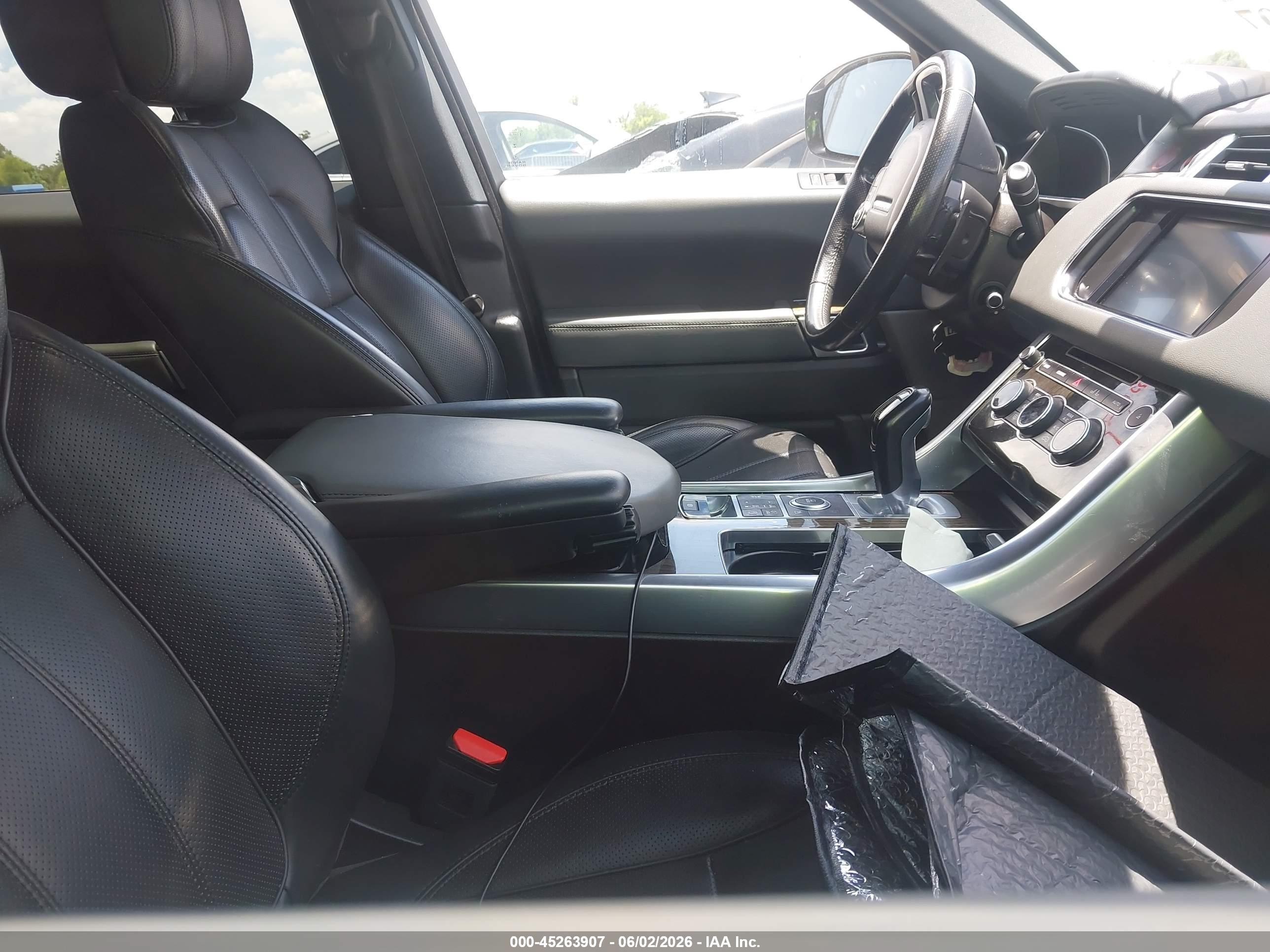 2015 Land Rover Range Rover Sport 5.0l V8 Supercharged White vin: SALWR2TF9FA606971