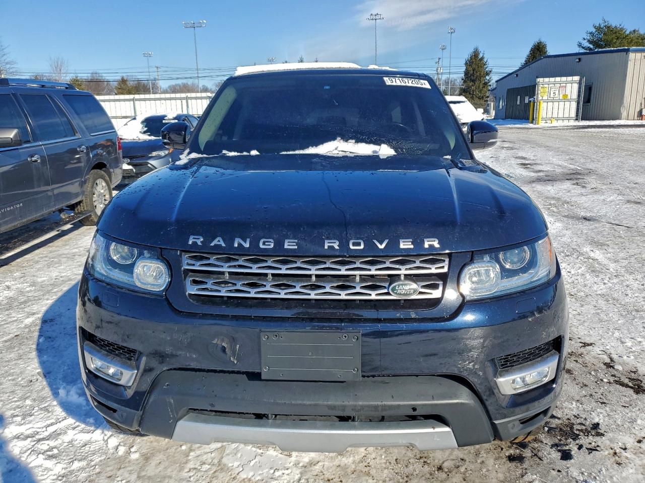 2015 Land Rover Range Rover Sport Hse Blue vin: SALWR2VF0FA515097