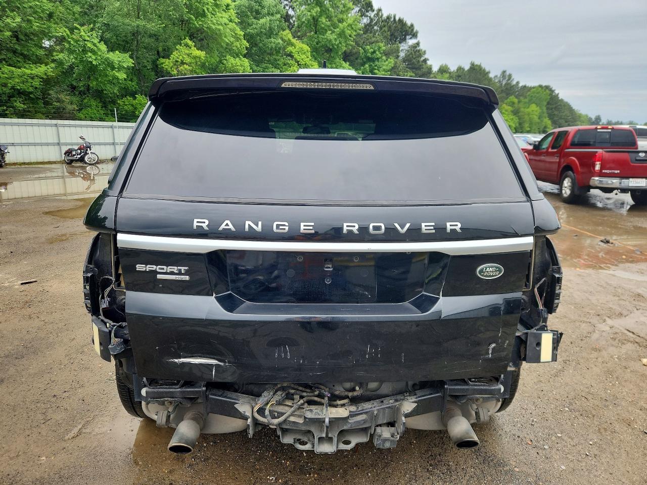 2015 Land Rover Range Rover Sport Hse Black vin: SALWR2VF0FA519165
