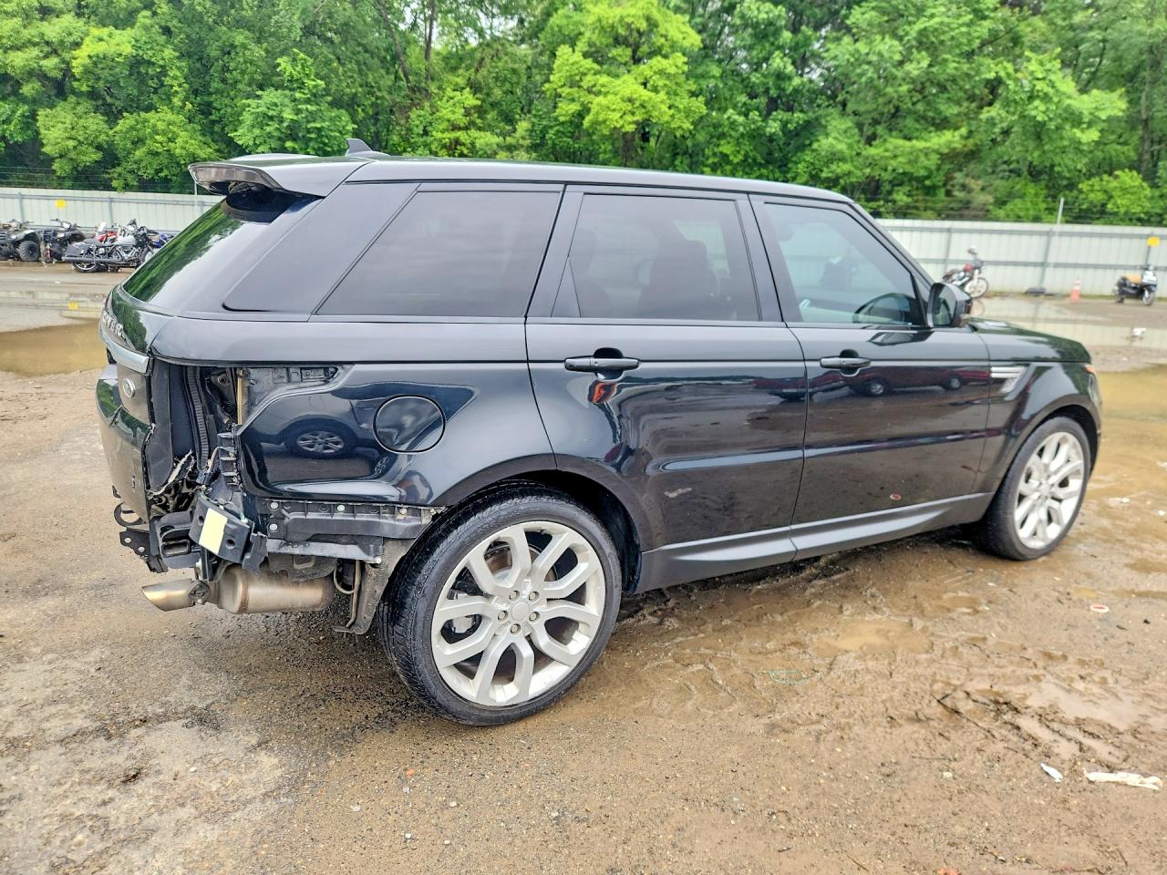 2015 Land Rover Range Rover Sport Hse Black vin: SALWR2VF0FA519165