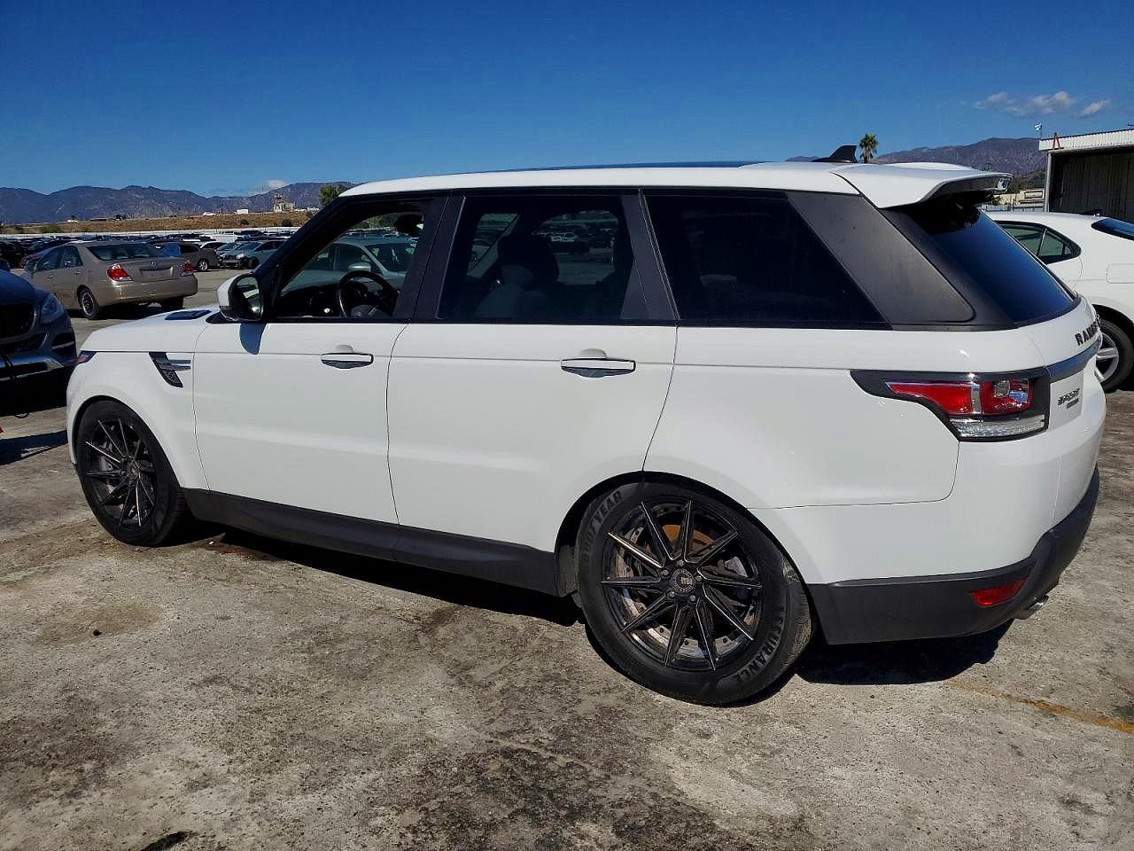 2015 Land Rover Range Rover Sport Hse White vin: SALWR2VF0FA527265