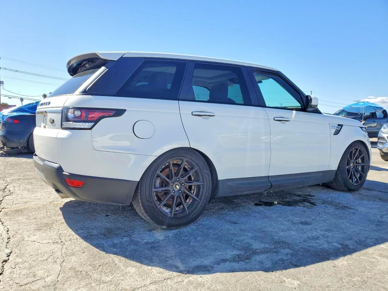 2015 Land Rover Range Rover Sport Hse White vin: SALWR2VF0FA527265
