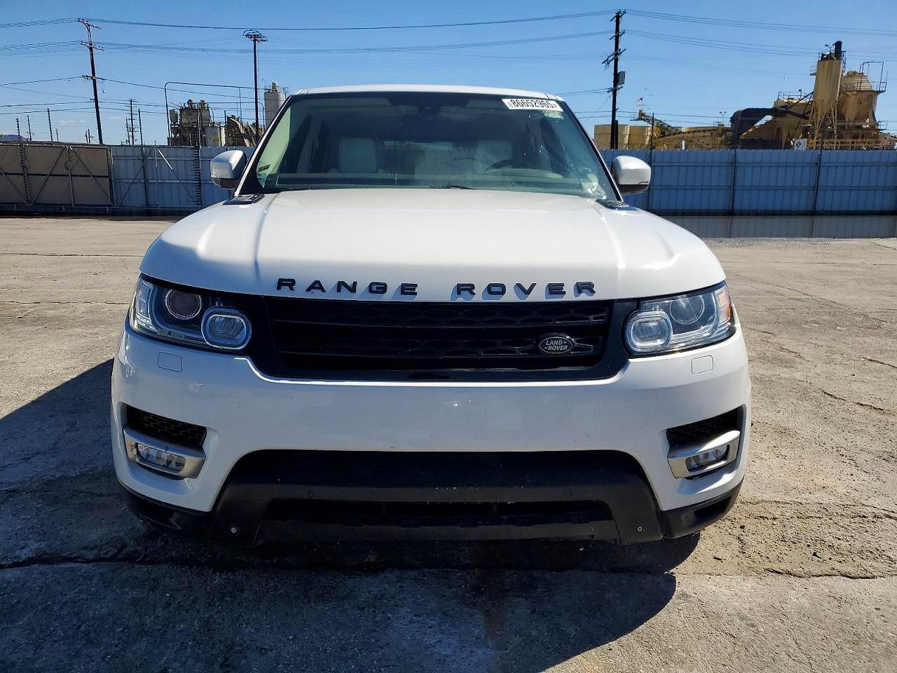 2015 Land Rover Range Rover Sport Hse White vin: SALWR2VF0FA527265