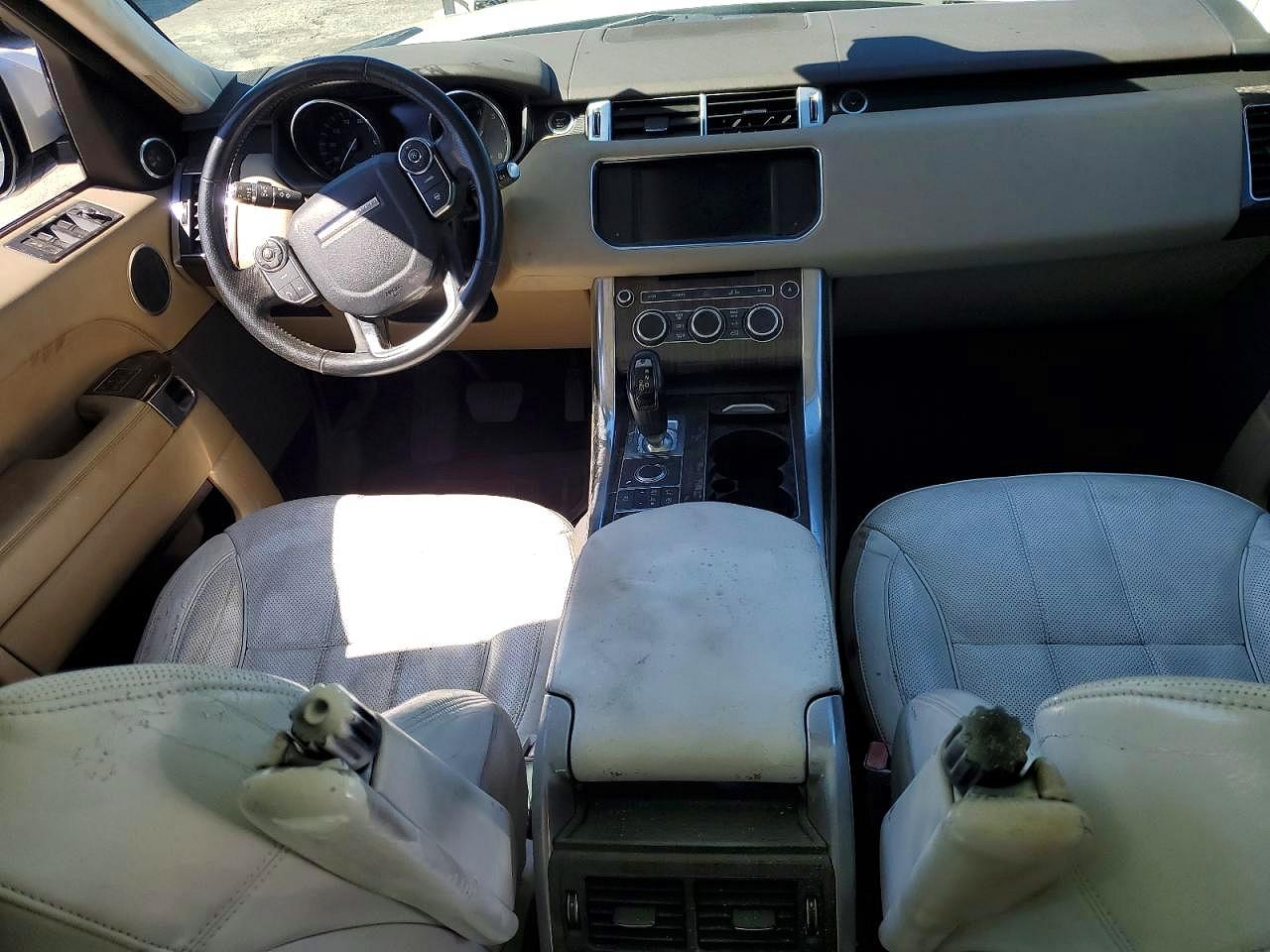 2015 Land Rover Range Rover Sport Hse White vin: SALWR2VF0FA527265
