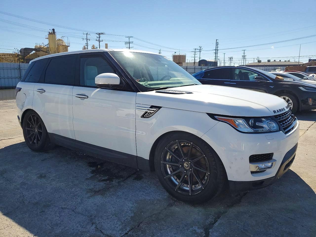 2015 Land Rover Range Rover Sport Hse White vin: SALWR2VF0FA527265
