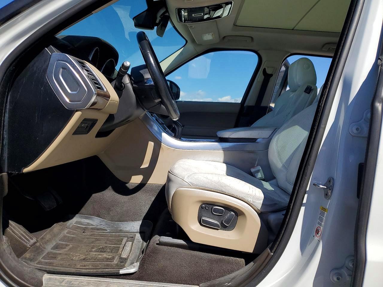 2015 Land Rover Range Rover Sport Hse White vin: SALWR2VF0FA527265
