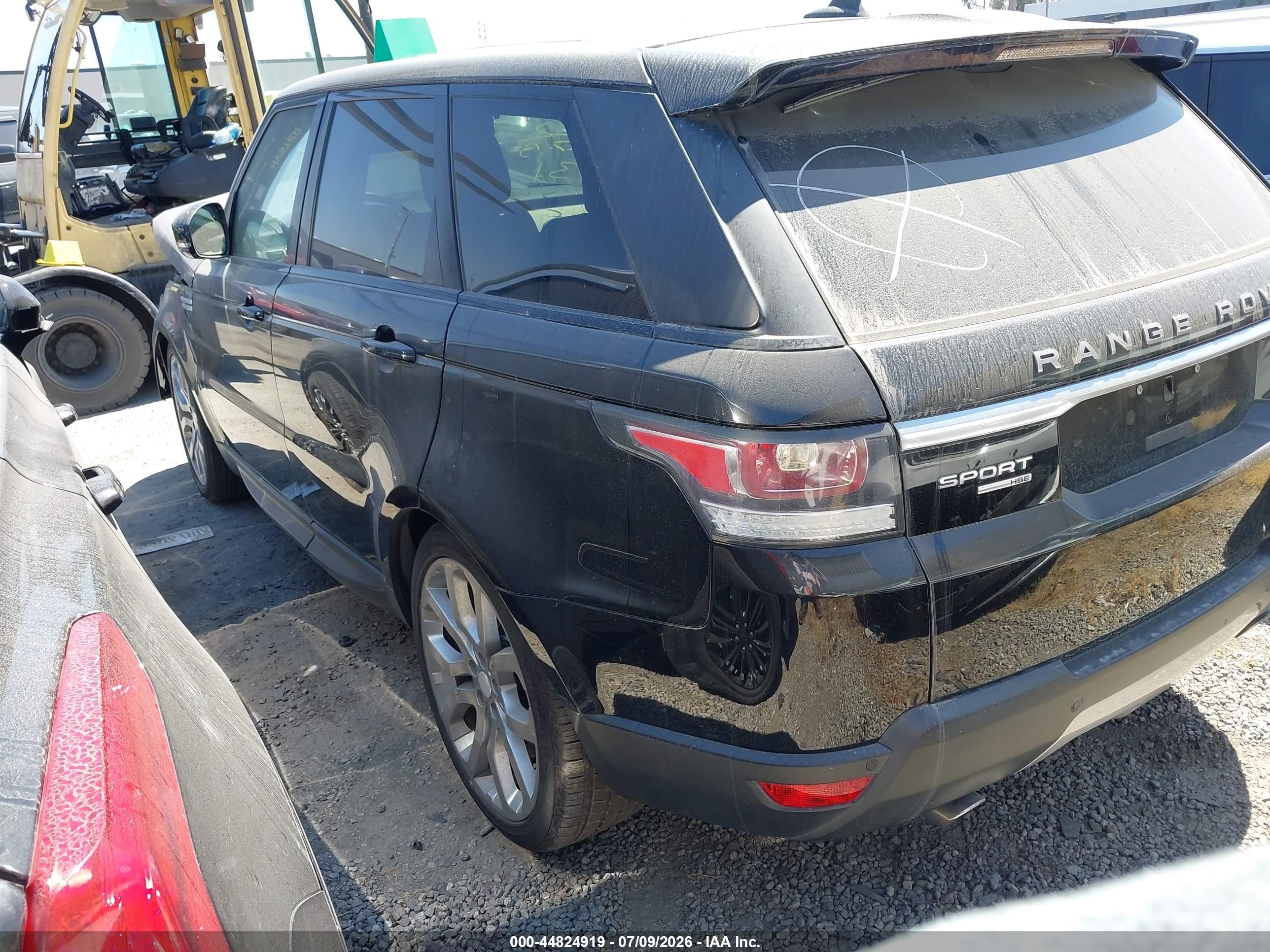 2015 Land Rover Range Rover Sport 3.0l V6 Supercharged Hse Black vin: SALWR2VF0FA537665
