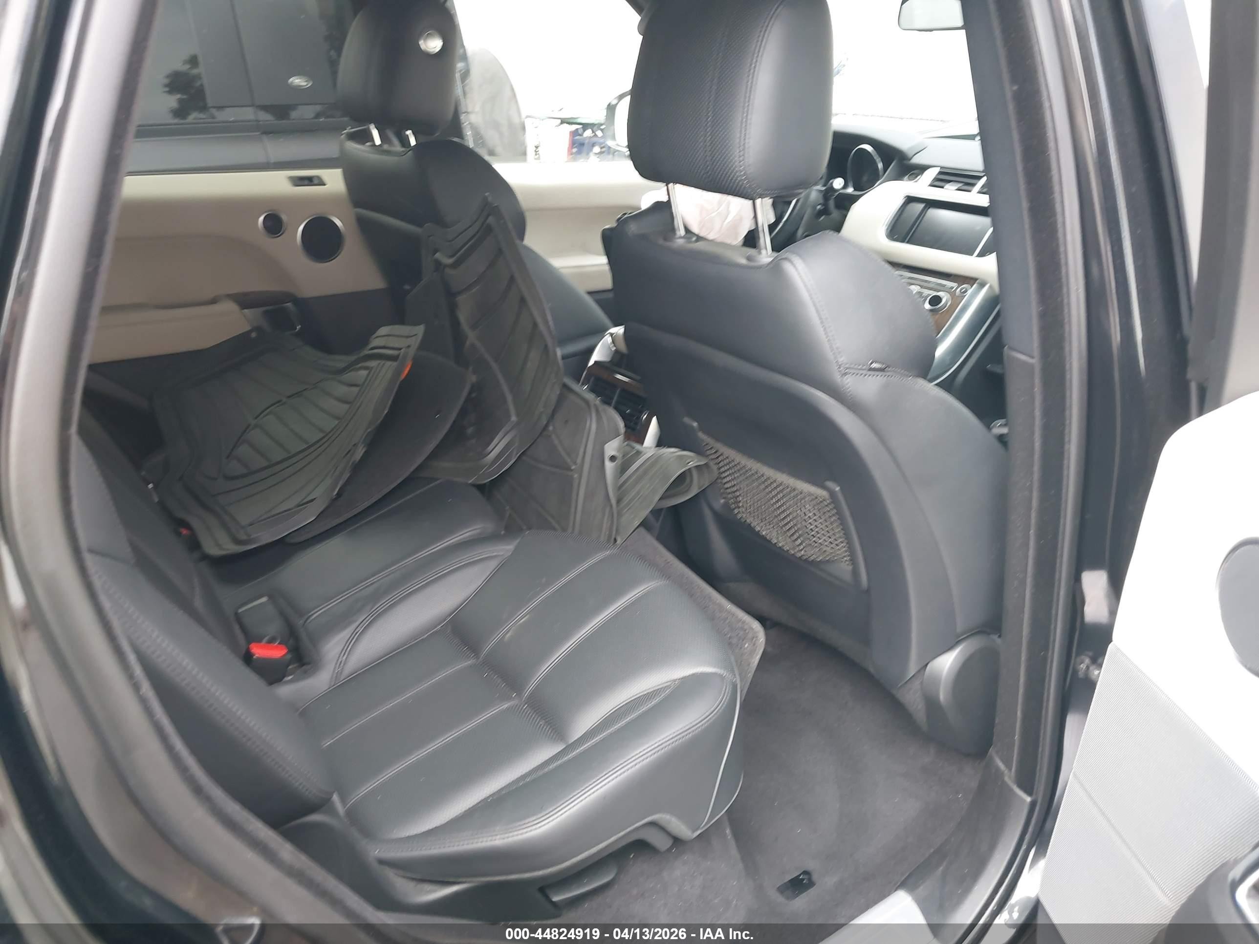 2015 Land Rover Range Rover Sport 3.0l V6 Supercharged Hse Black vin: SALWR2VF0FA537665