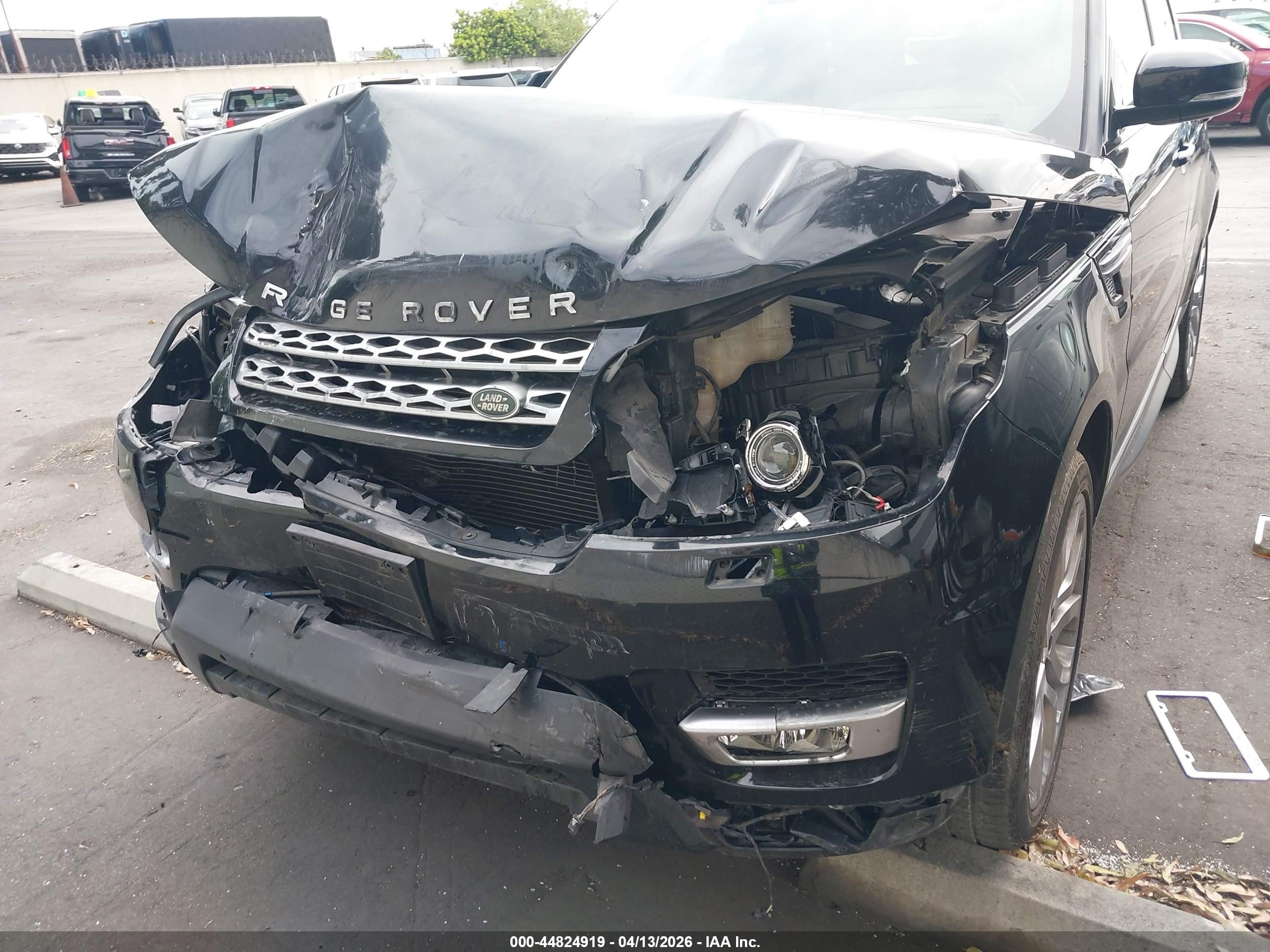 2015 Land Rover Range Rover Sport 3.0l V6 Supercharged Hse Black vin: SALWR2VF0FA537665