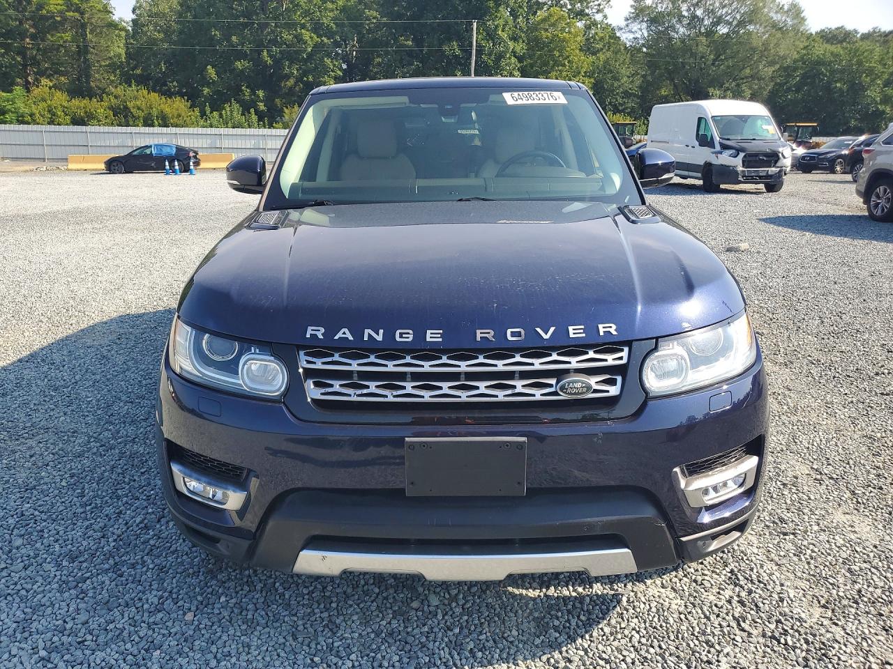 2015 Land Rover Range Rover Sport Hse Blue vin: SALWR2VF0FA608721