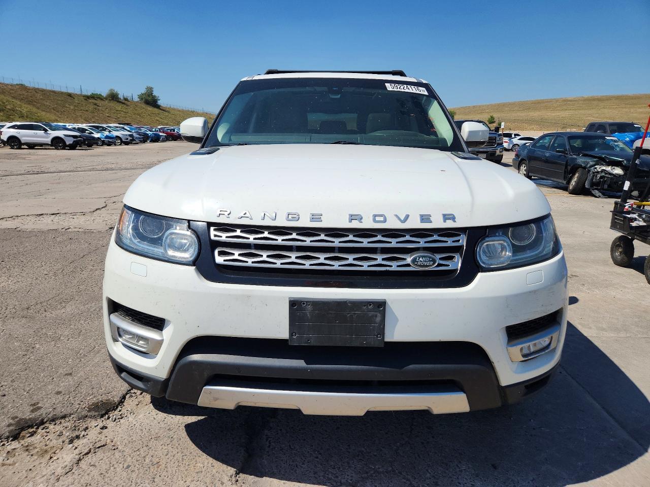 2015 Land Rover Range Rover Sport Hse White vin: SALWR2VF0FA610730
