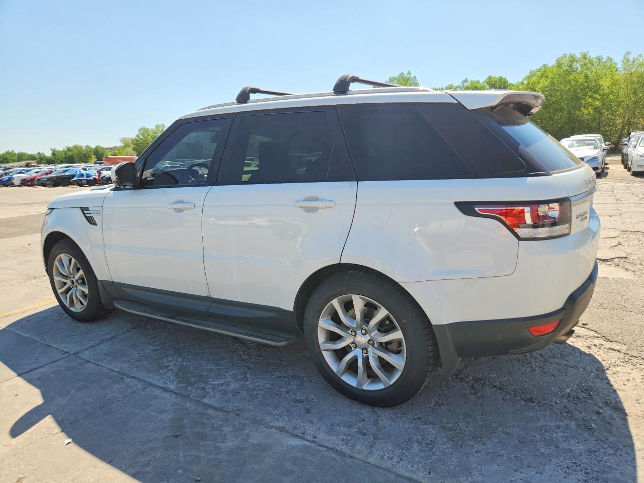 2015 Land Rover Range Rover Sport Hse White vin: SALWR2VF0FA610730