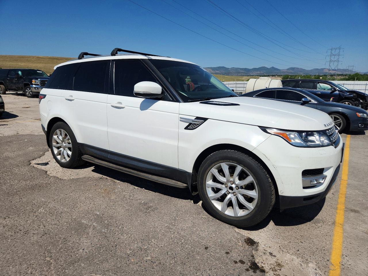 2015 Land Rover Range Rover Sport Hse White vin: SALWR2VF0FA610730
