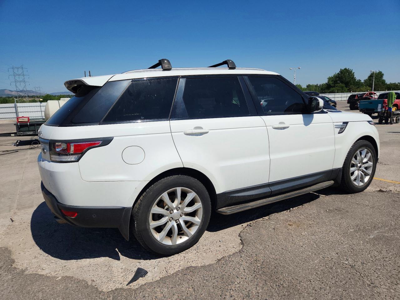 2015 Land Rover Range Rover Sport Hse White vin: SALWR2VF0FA610730