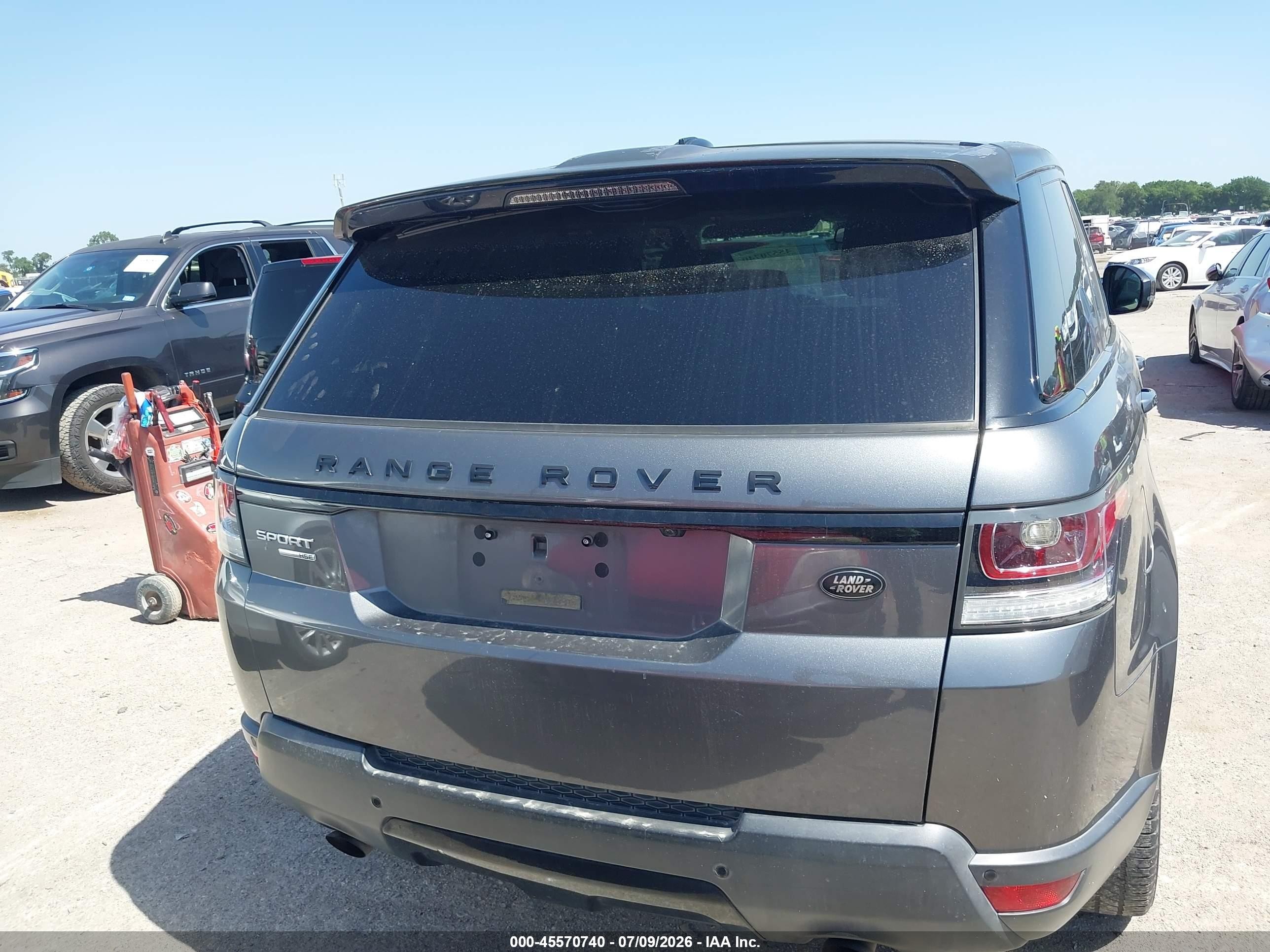 2014 Land Rover Range Rover Sport 3.0l V6 Supercharged Hse Gray vin: SALWR2VF1EA300116