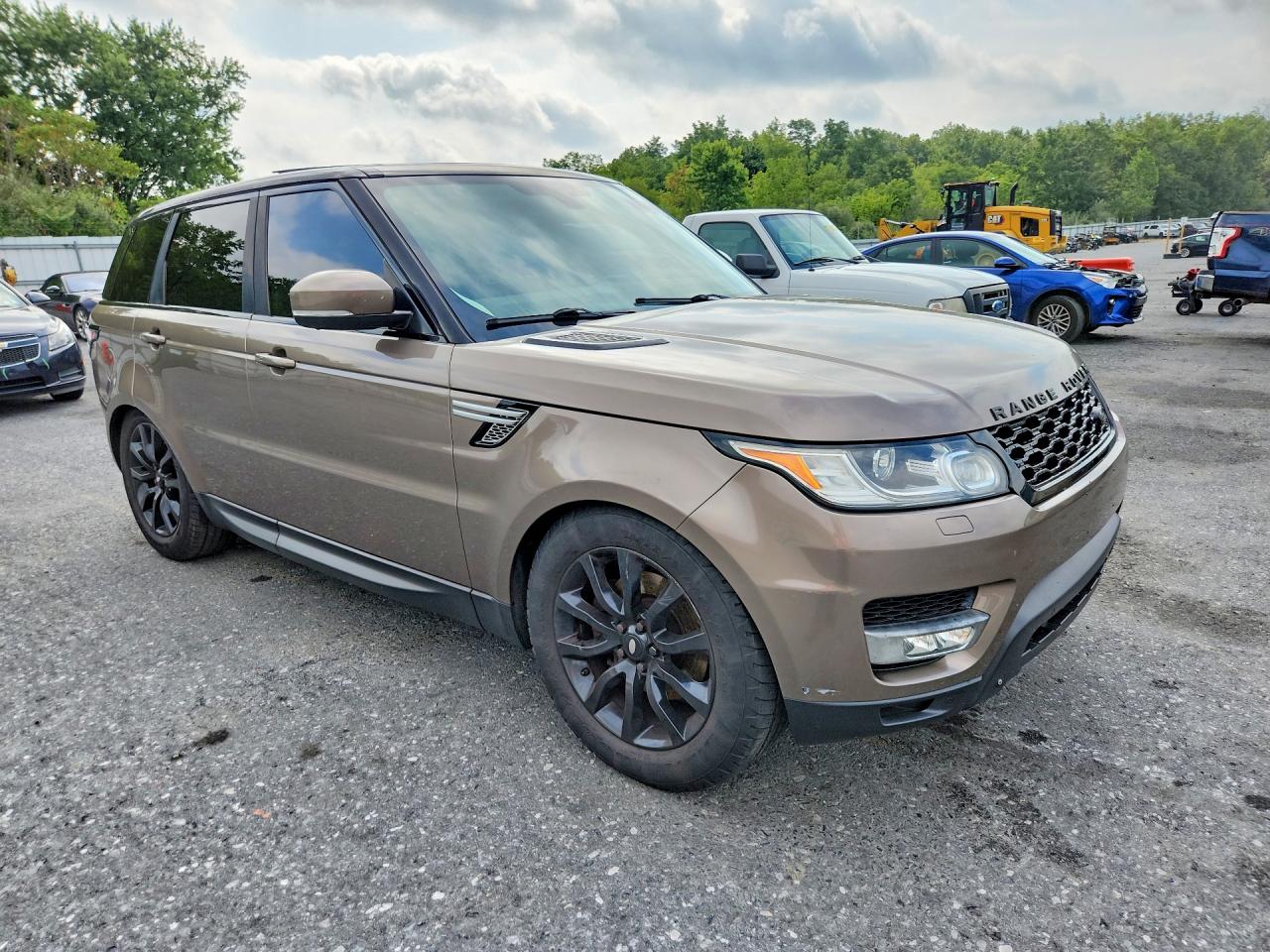 2015 Land Rover Range Rover Sport Hse Brown vin: SALWR2VF1FA381751