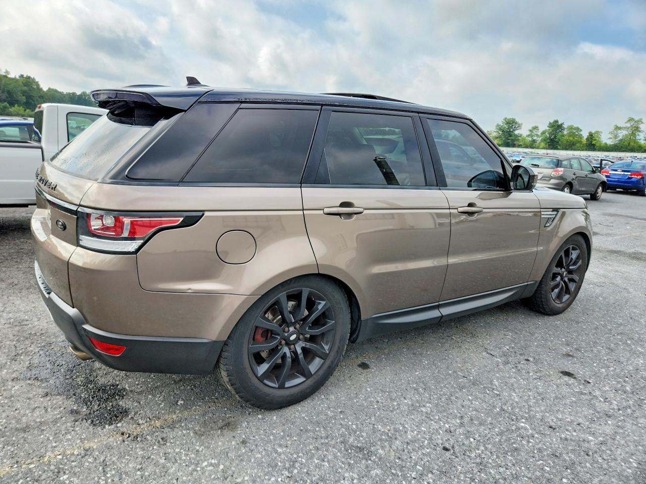 2015 Land Rover Range Rover Sport Hse Brown vin: SALWR2VF1FA381751