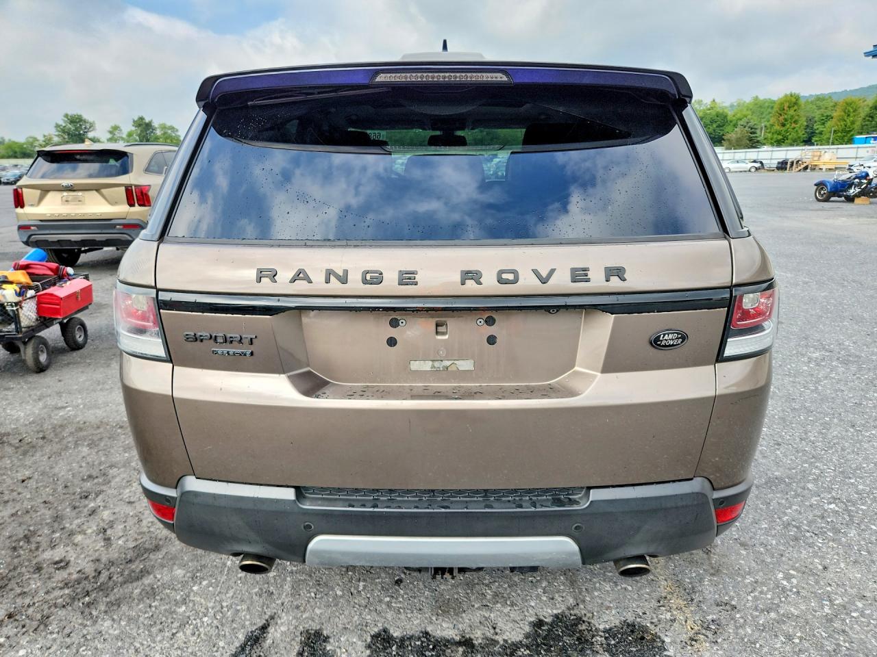 2015 Land Rover Range Rover Sport Hse Brown vin: SALWR2VF1FA381751