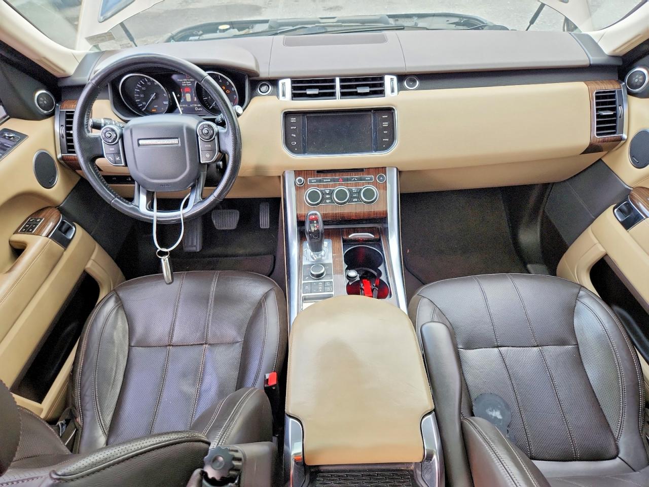 2015 Land Rover Range Rover Sport Hse Brown vin: SALWR2VF1FA381751