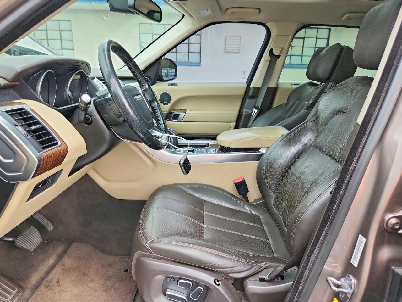 2015 Land Rover Range Rover Sport Hse Brown vin: SALWR2VF1FA381751