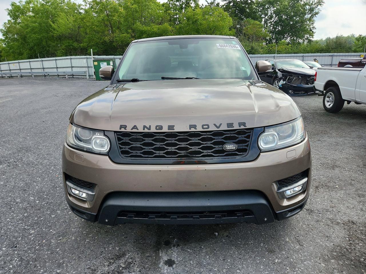 2015 Land Rover Range Rover Sport Hse Brown vin: SALWR2VF1FA381751