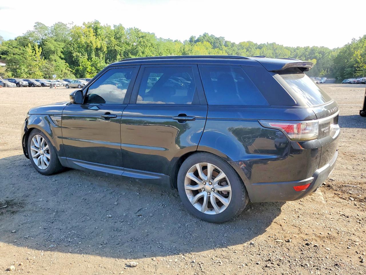 2015 Land Rover Range Rover Sport Hse Черный vin: SALWR2VF1FA511897