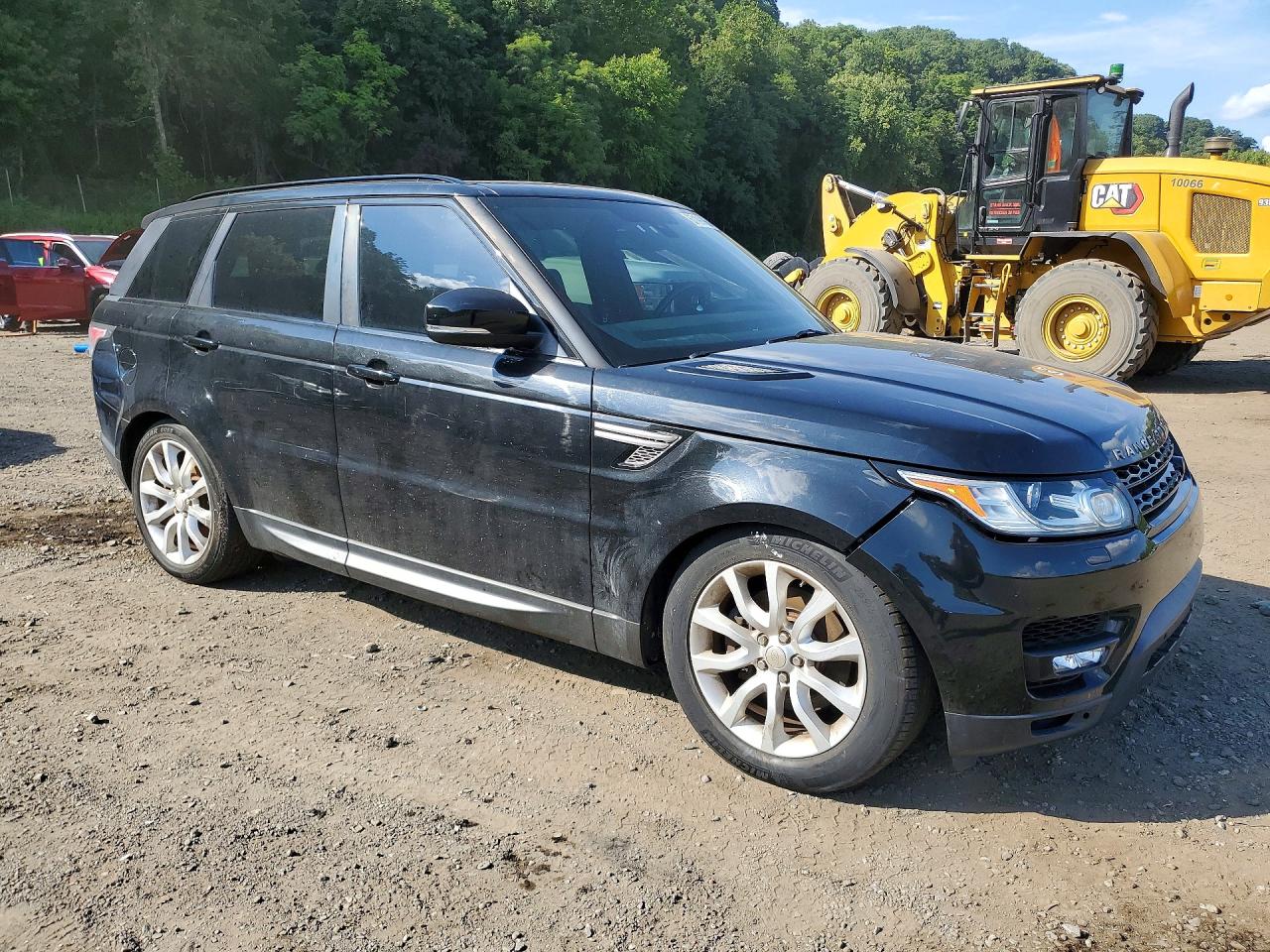 2015 Land Rover Range Rover Sport Hse Черный vin: SALWR2VF1FA511897